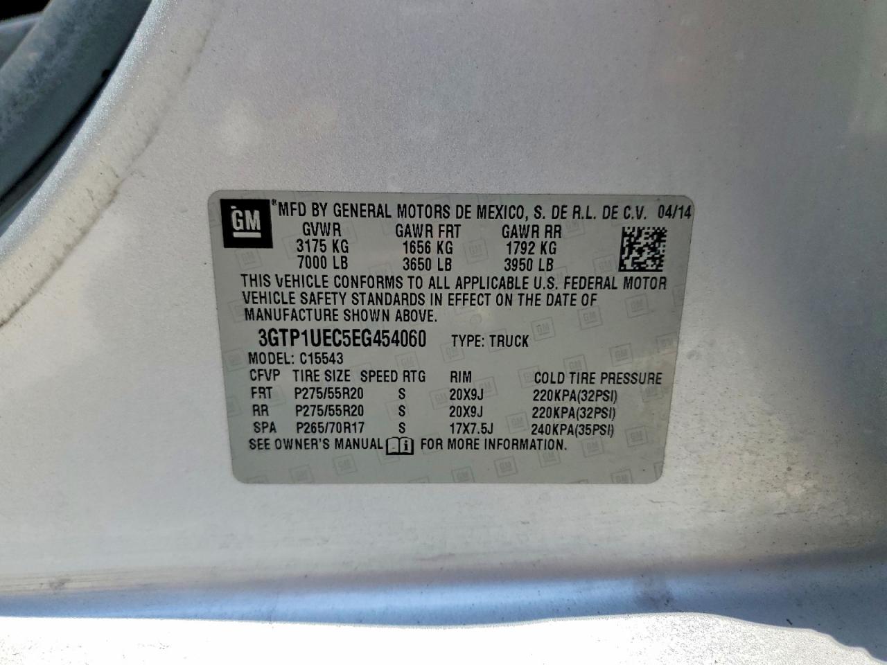 2014 Gmc Sierra C1500 Sle Gray vin: 3GTP1UEC5EG454060