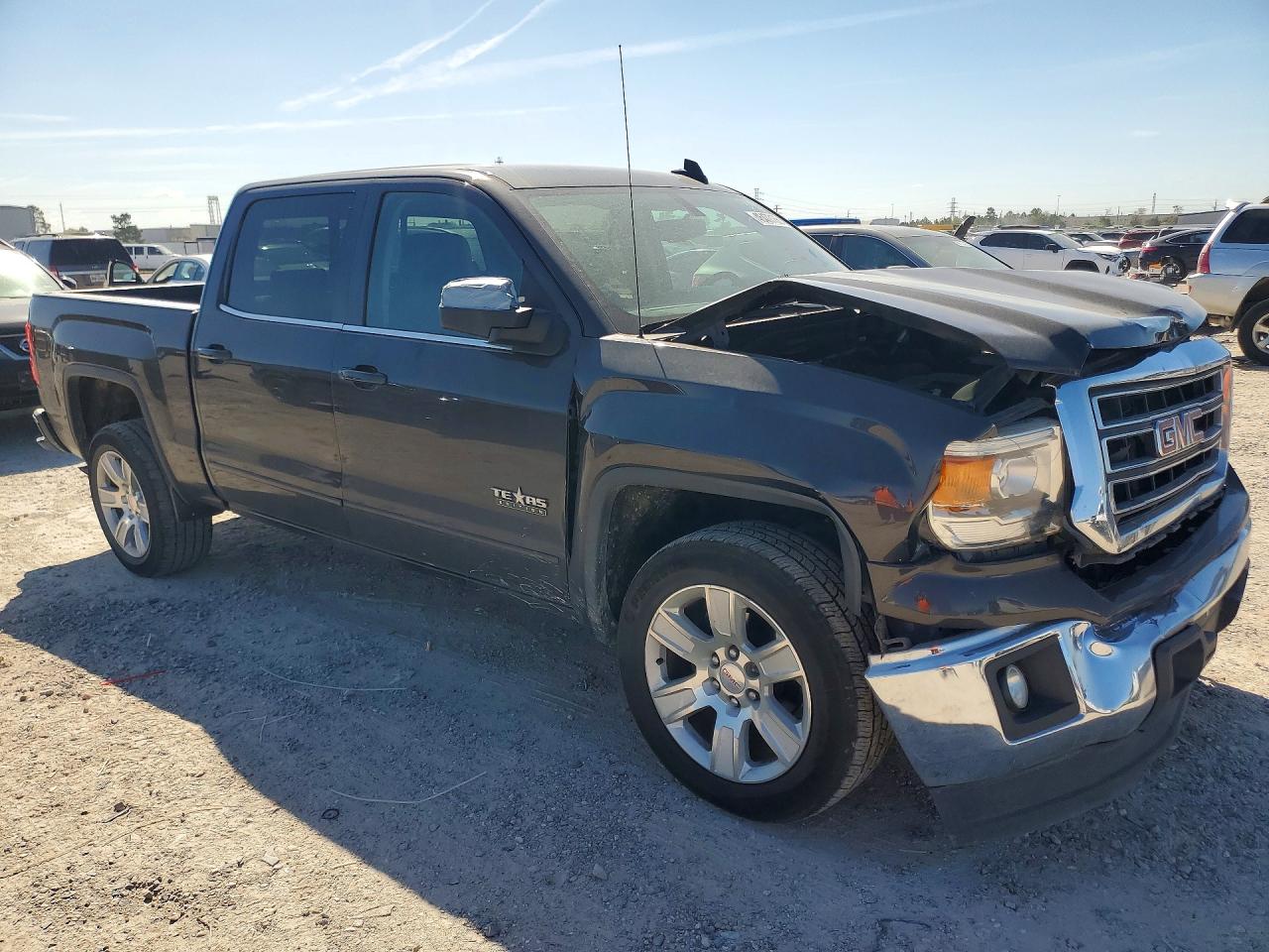 2015 Gmc Sierra C1500 Sle Серый vin: 3GTP1UEC5FG161003