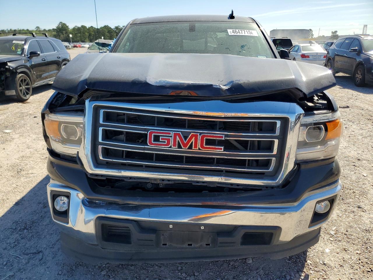 2015 Gmc Sierra C1500 Sle Серый vin: 3GTP1UEC5FG161003