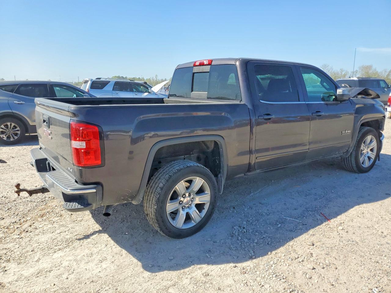 2015 Gmc Sierra C1500 Sle Серый vin: 3GTP1UEC5FG161003
