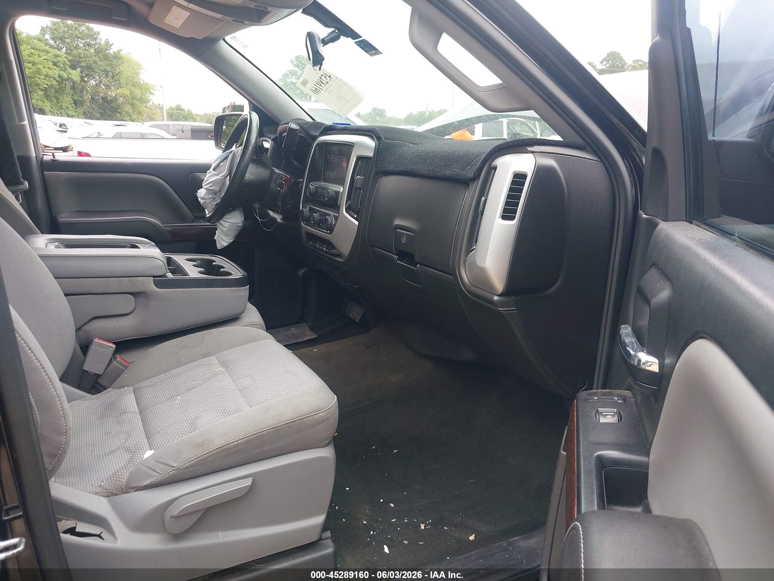 2015 Gmc Sierra 1500 Sle Черный vin: 3GTP1UEC5FG535464