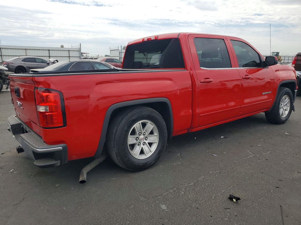 2014 Gmc Sierra C1500 Sle Red vin: 3GTP1UEC6EG246138