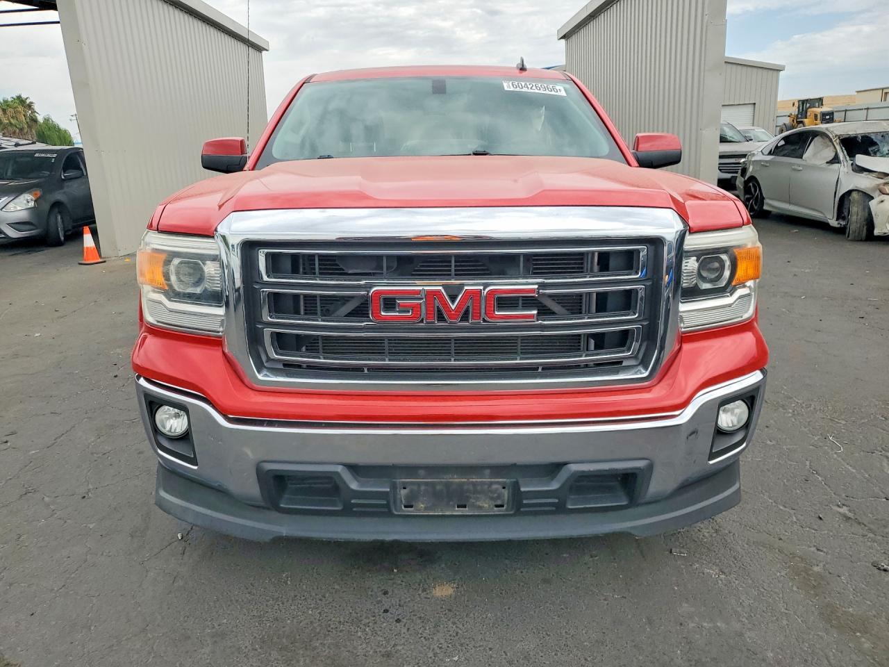 2014 Gmc Sierra C1500 Sle Red vin: 3GTP1UEC6EG246138