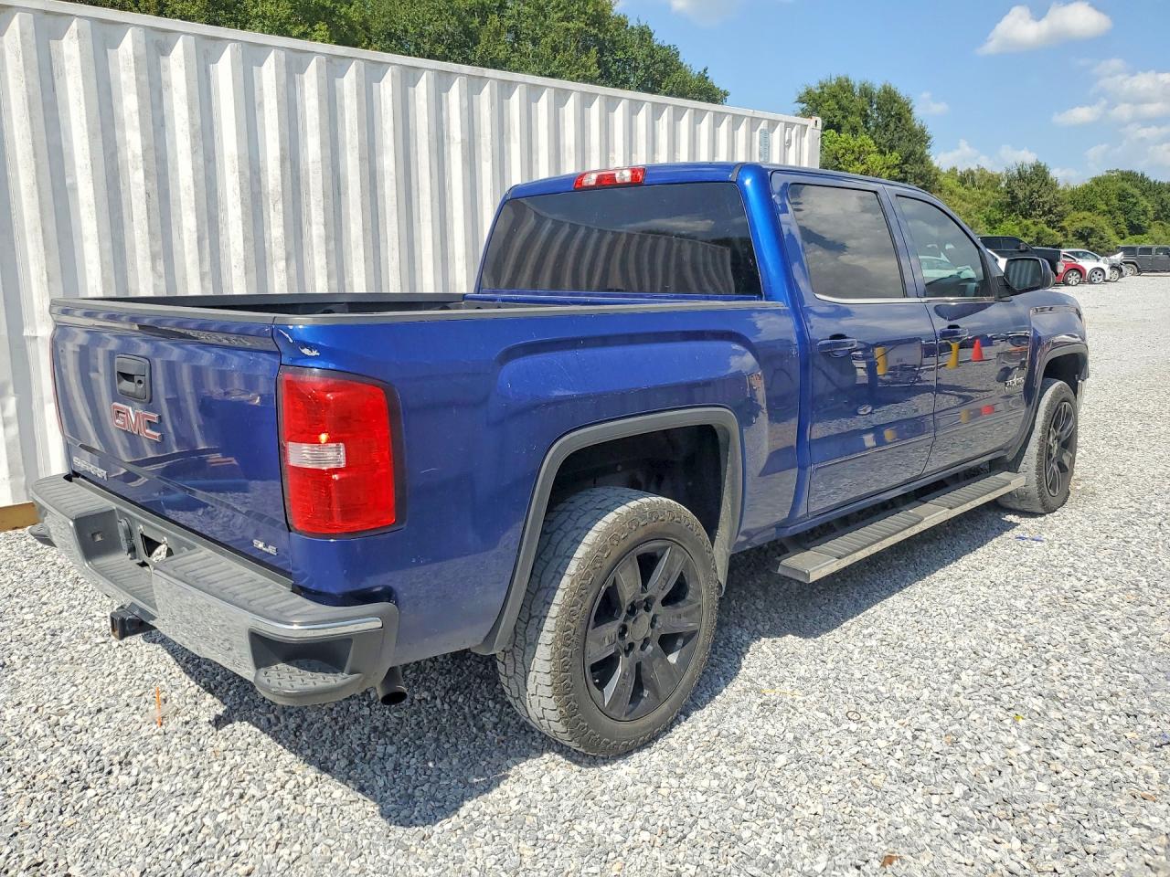 2014 Gmc Sierra C1500 Sle Blue vin: 3GTP1UEC6EG478867