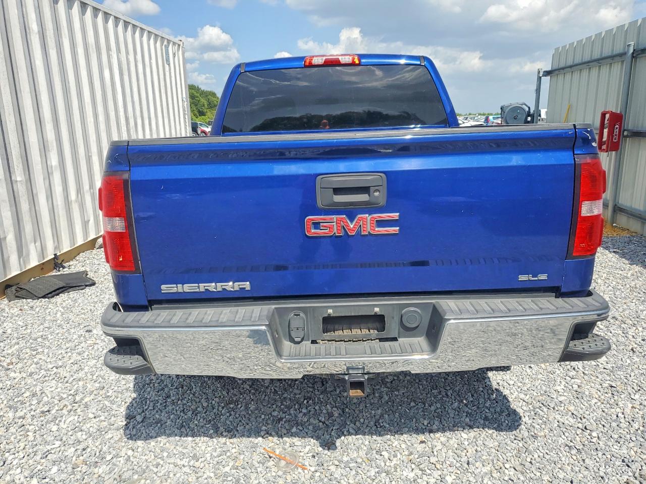 2014 Gmc Sierra C1500 Sle Blue vin: 3GTP1UEC6EG478867