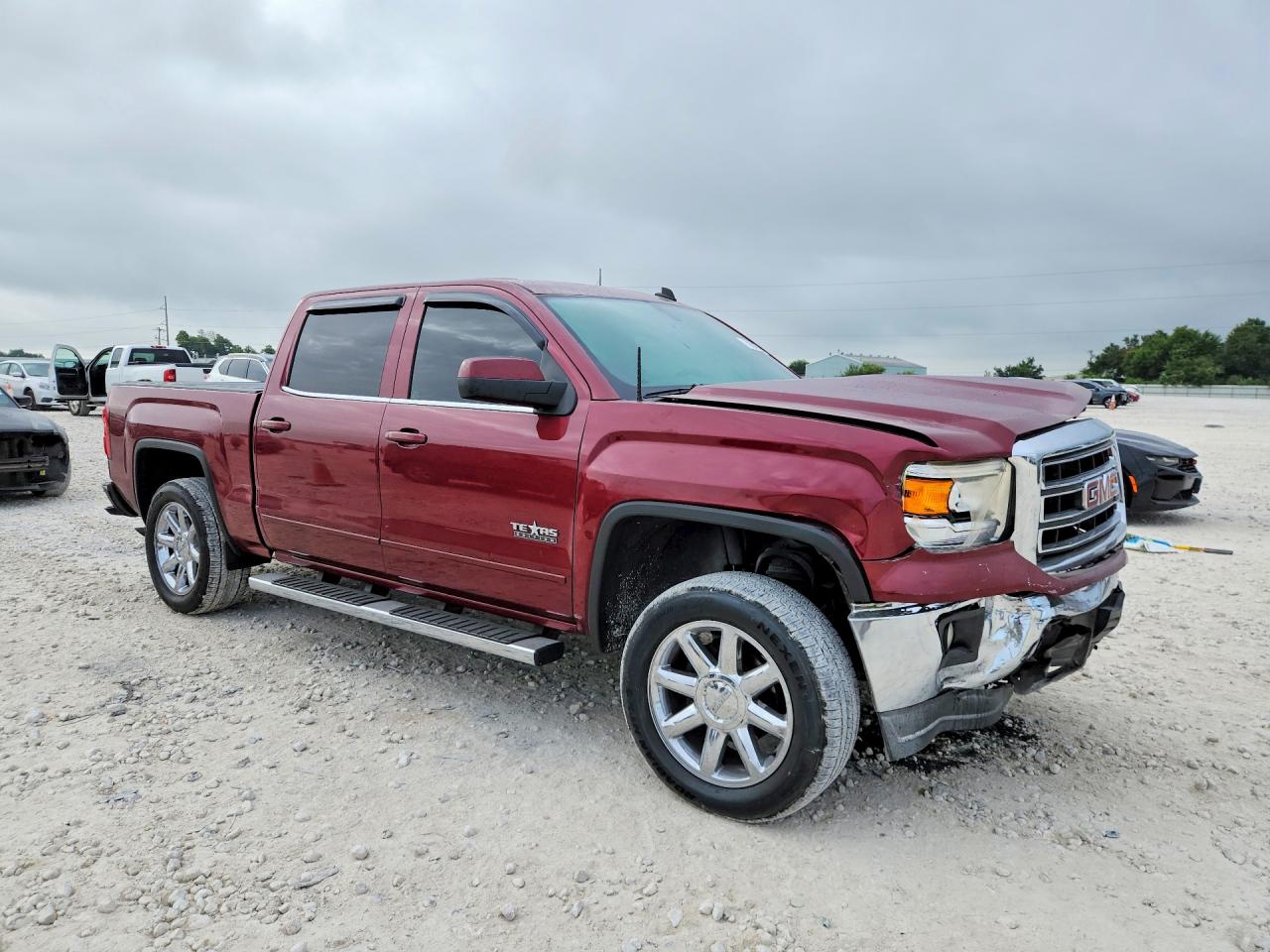 2014 Gmc Sierra 15 Maroon vin: 3GTP1UEC6EG565281