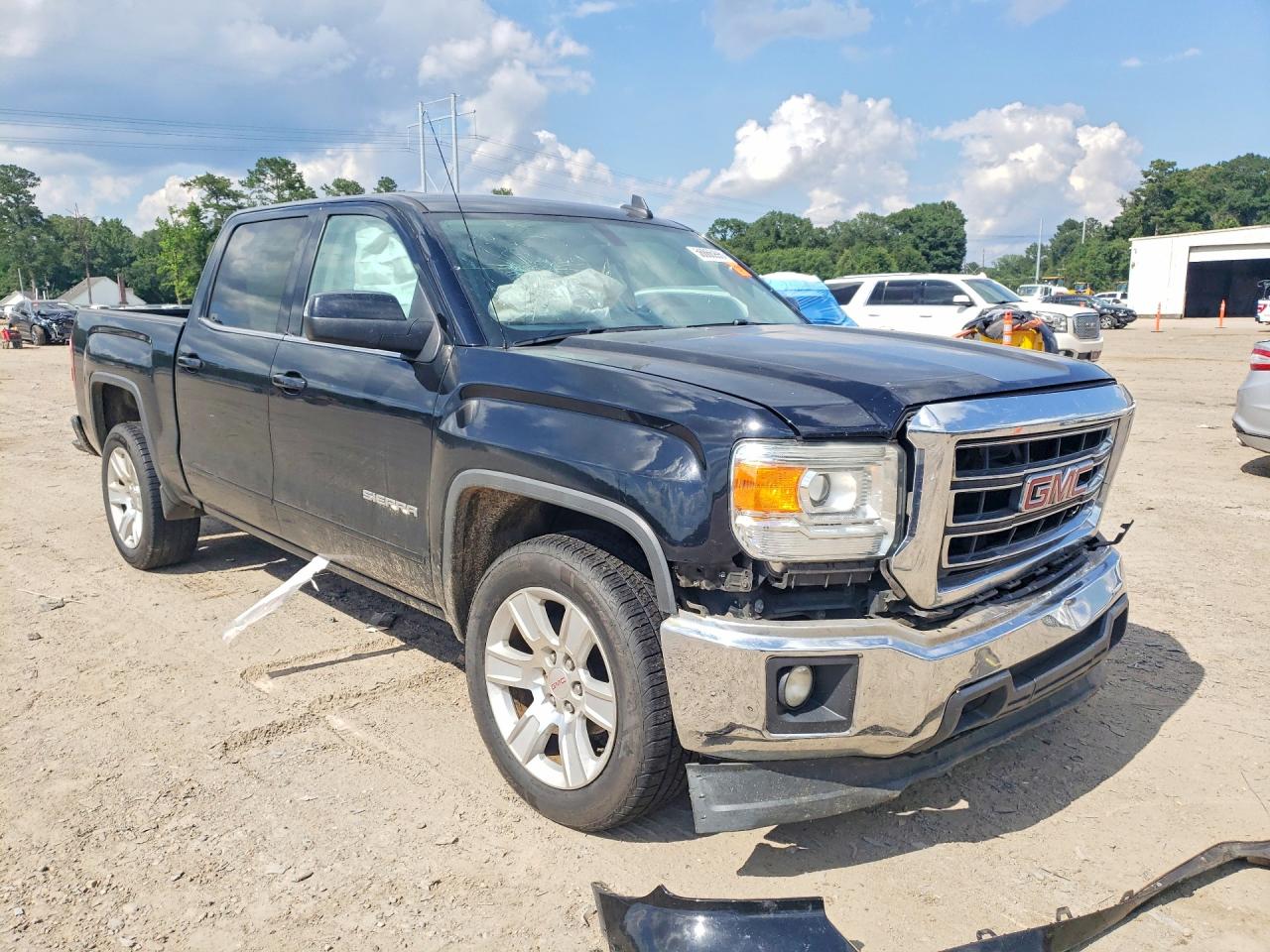 2015 Gmc Sierra C1500 Sle Black vin: 3GTP1UEC6FG231768