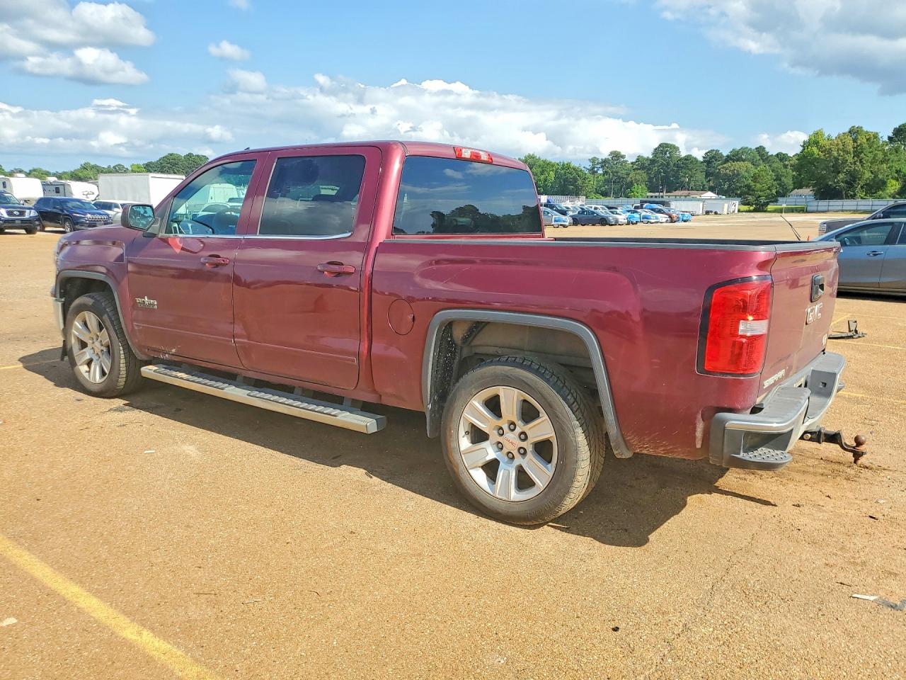 2014 Gmc Sierra C1500 Sle Maroon vin: 3GTP1UEC7EG482023