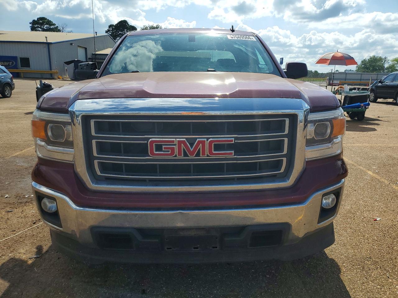 2014 Gmc Sierra C1500 Sle Maroon vin: 3GTP1UEC7EG482023