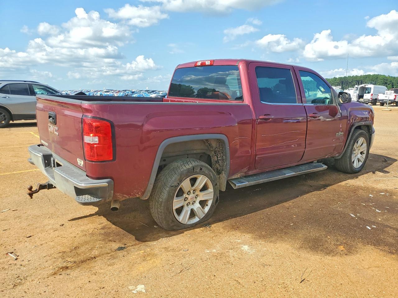 2014 Gmc Sierra C1500 Sle Maroon vin: 3GTP1UEC7EG482023
