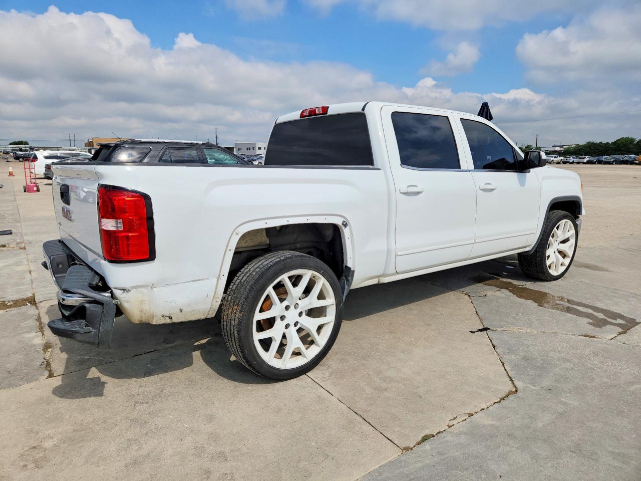 2014 Gmc Sierra C1500 Sle White vin: 3GTP1UEC7EG559666