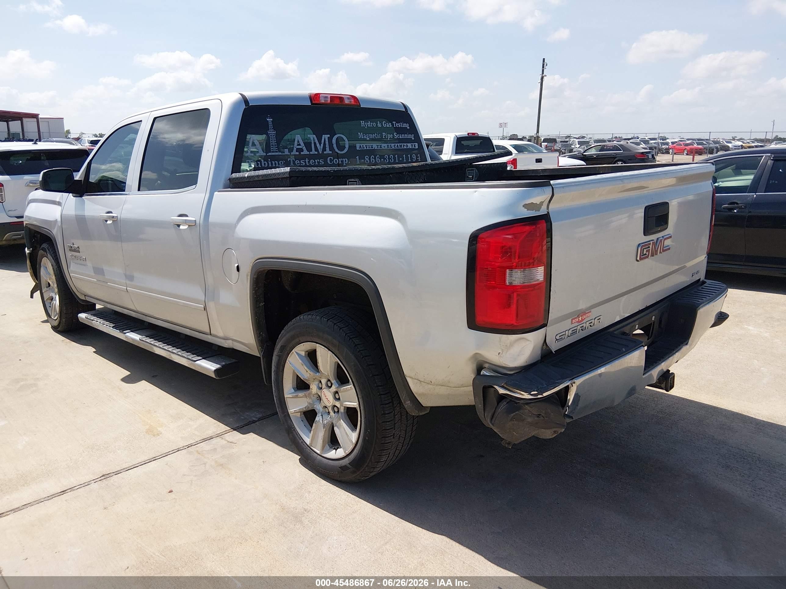2014 Gmc Sierra 1500 Sle Gray vin: 3GTP1UEC8EG101294