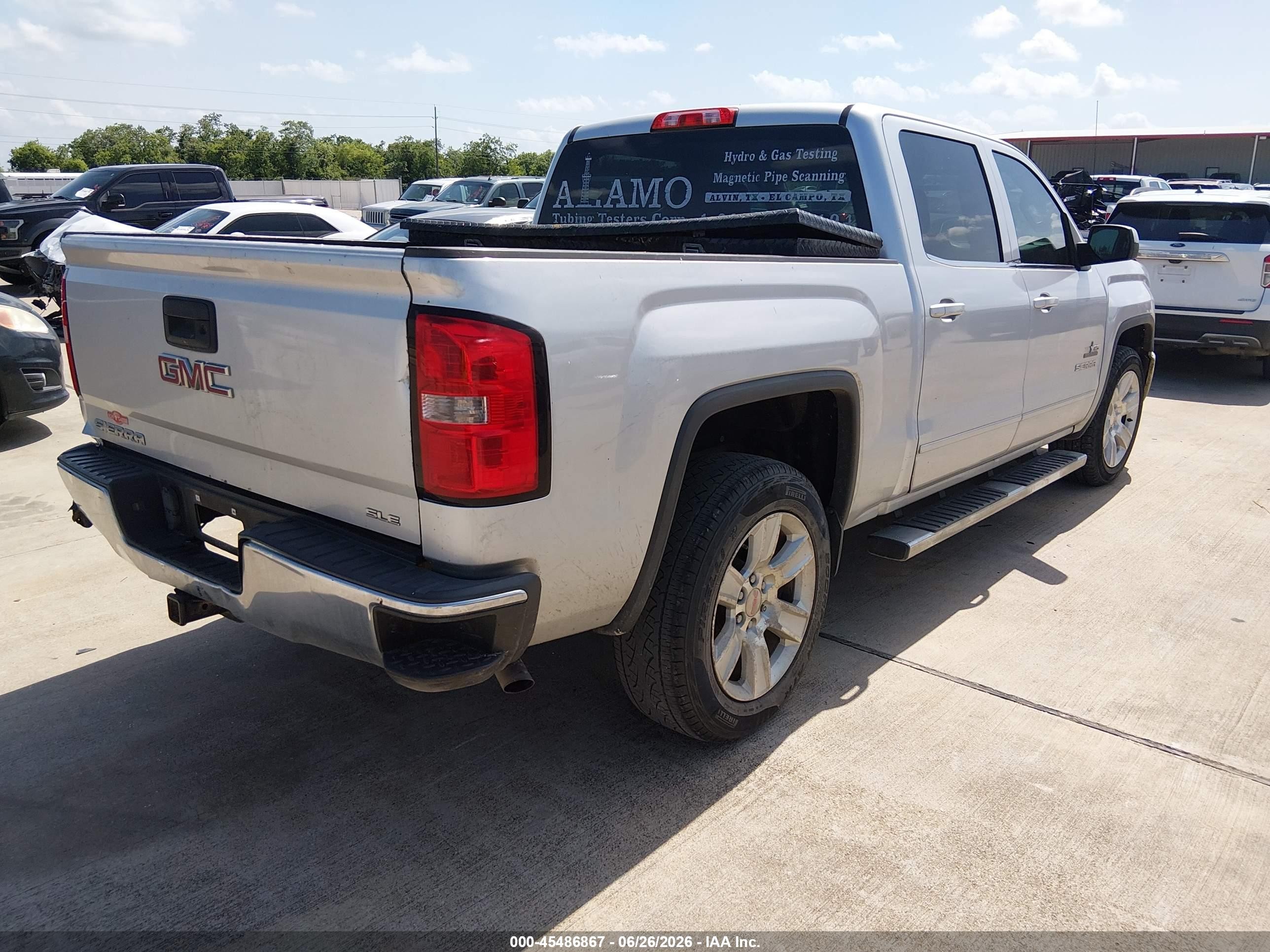 2014 Gmc Sierra 1500 Sle Gray vin: 3GTP1UEC8EG101294