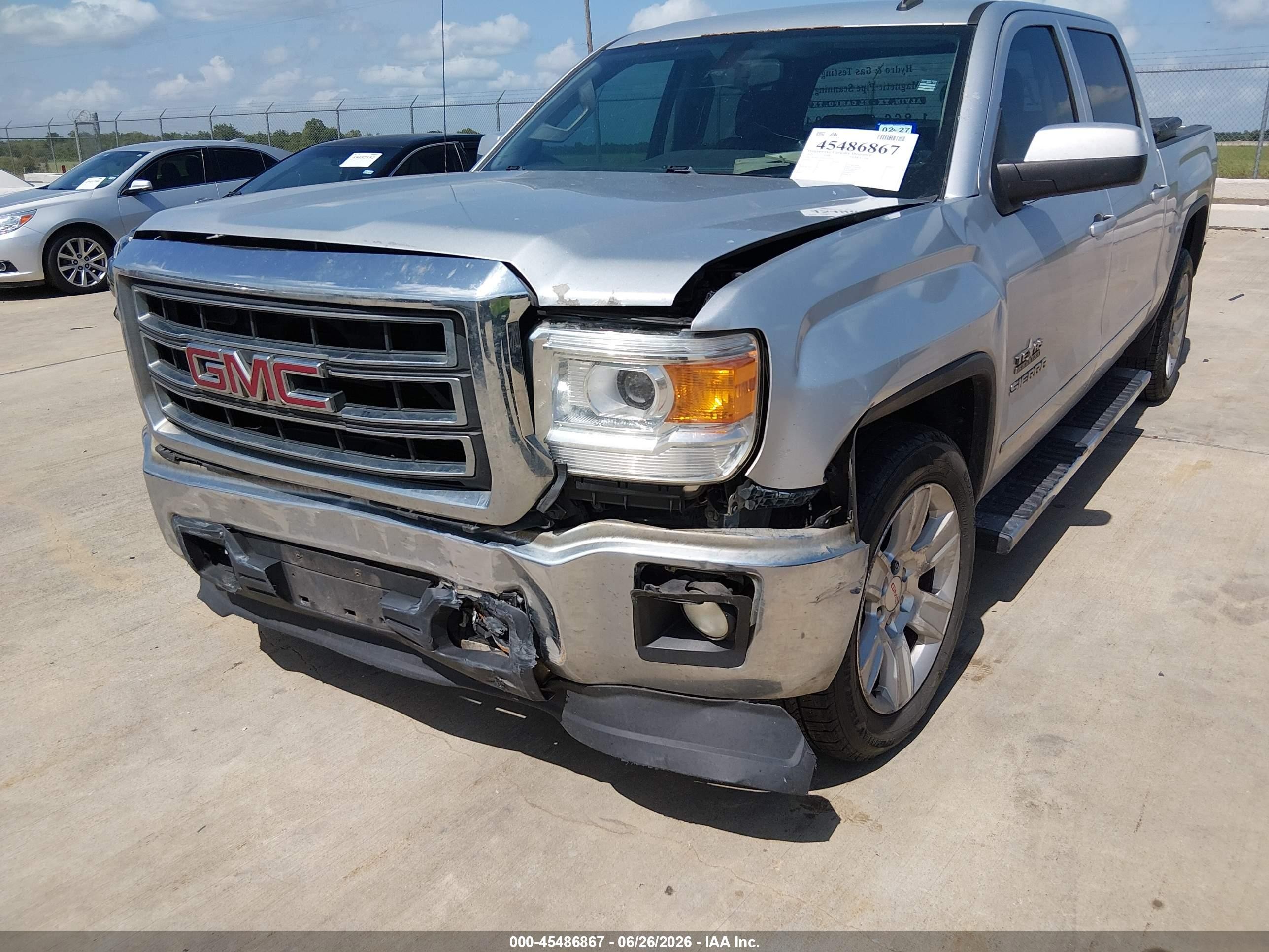 2014 Gmc Sierra 1500 Sle Gray vin: 3GTP1UEC8EG101294