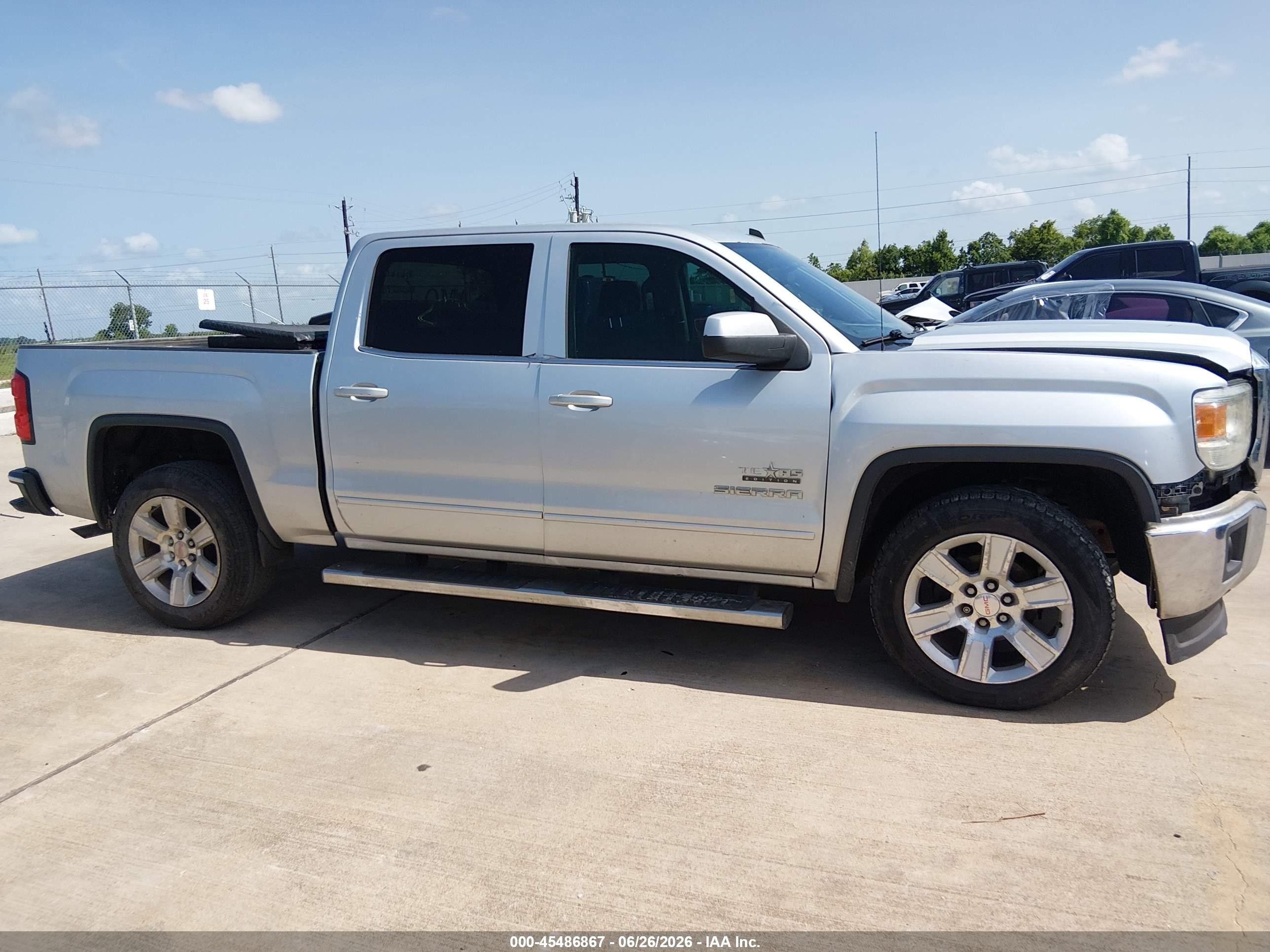 2014 Gmc Sierra 1500 Sle Gray vin: 3GTP1UEC8EG101294