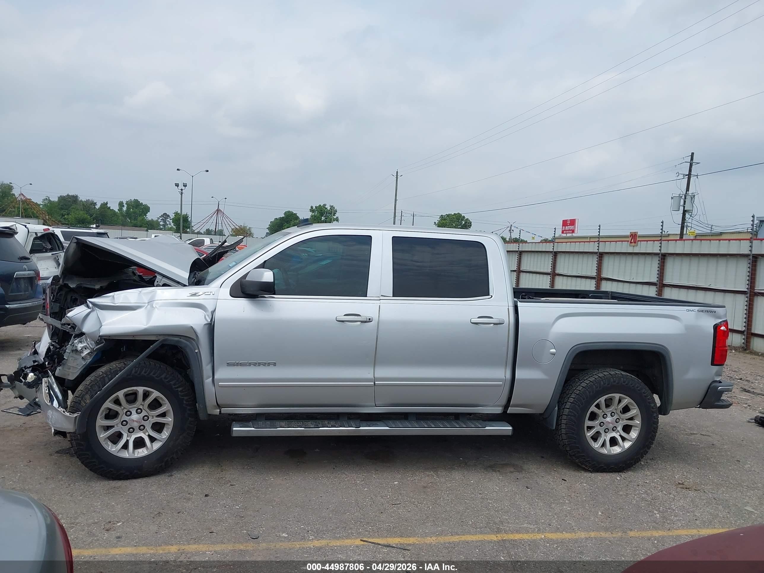 2014 Gmc Sierra 1500 Sle Silver vin: 3GTP1UEC8EG299021