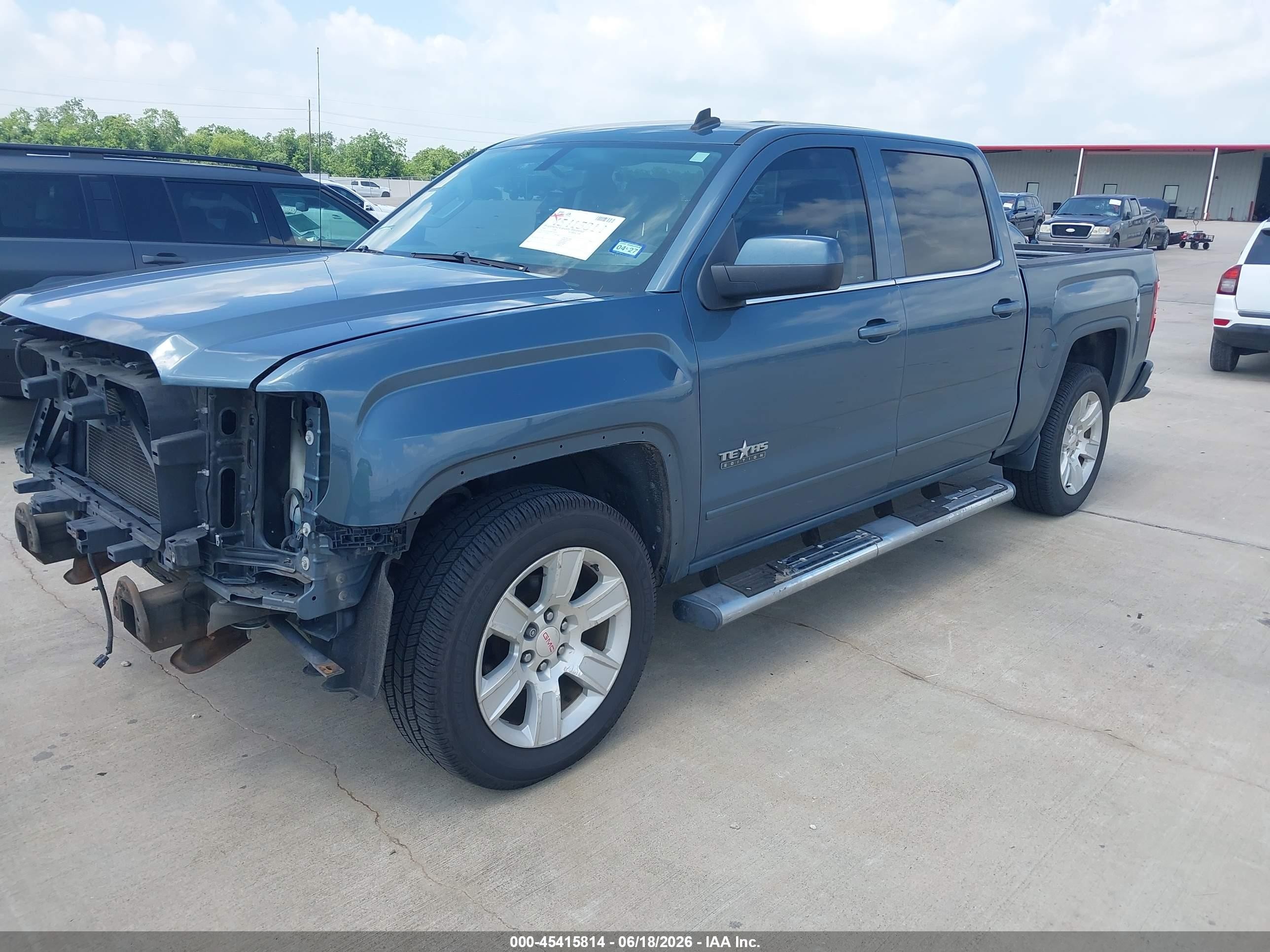 2014 Gmc Sierra 1500 Sle Gray vin: 3GTP1UEC8EG369276