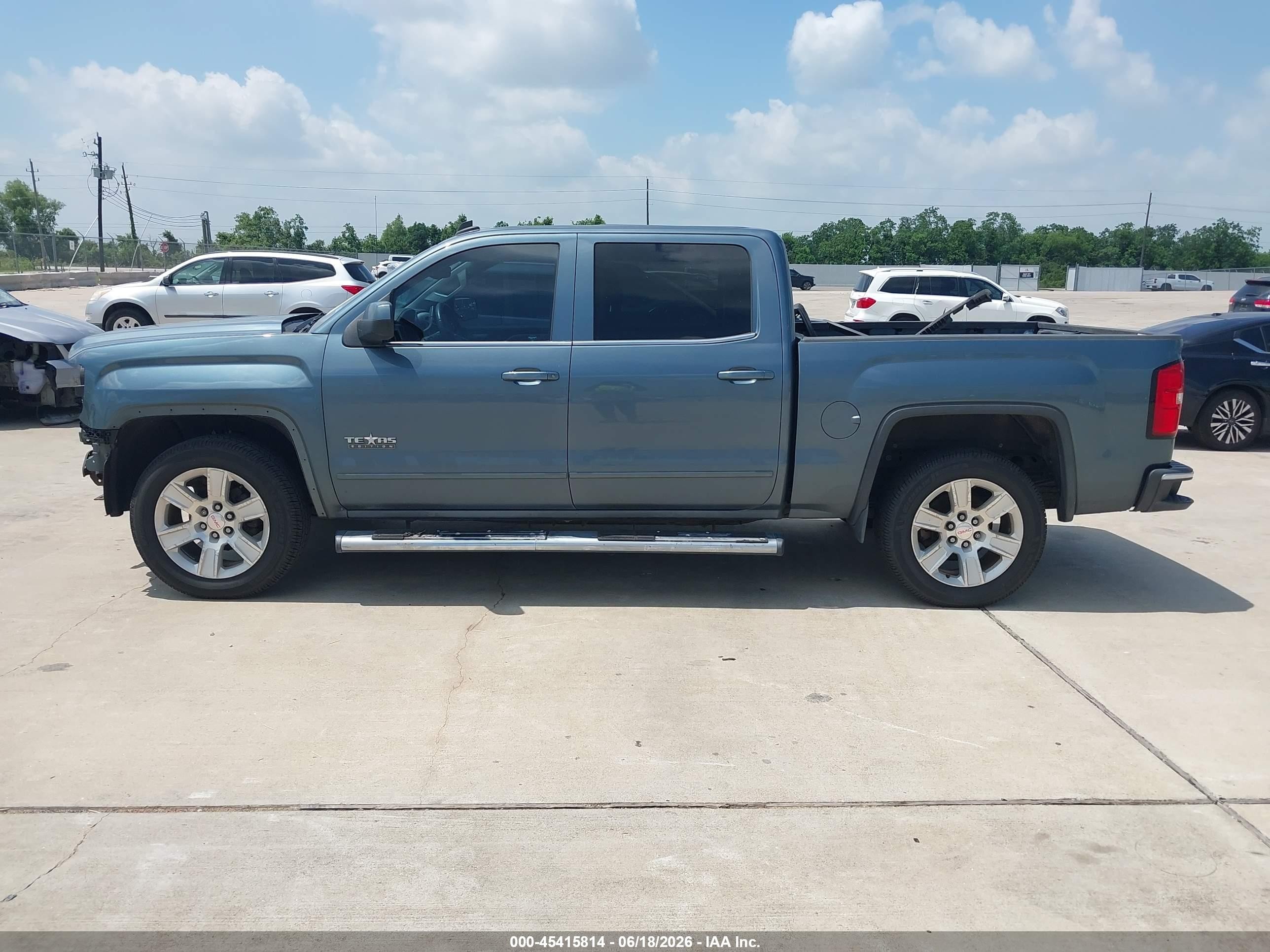 2014 Gmc Sierra 1500 Sle Gray vin: 3GTP1UEC8EG369276