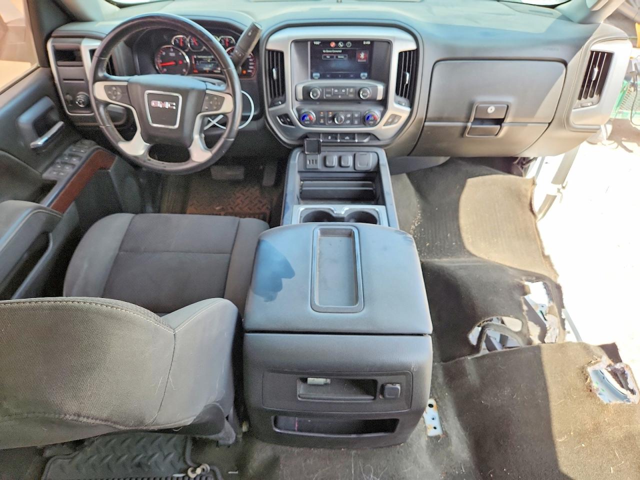 2015 Gmc Sierra C1500 Sle White vin: 3GTP1UEC8FG372597