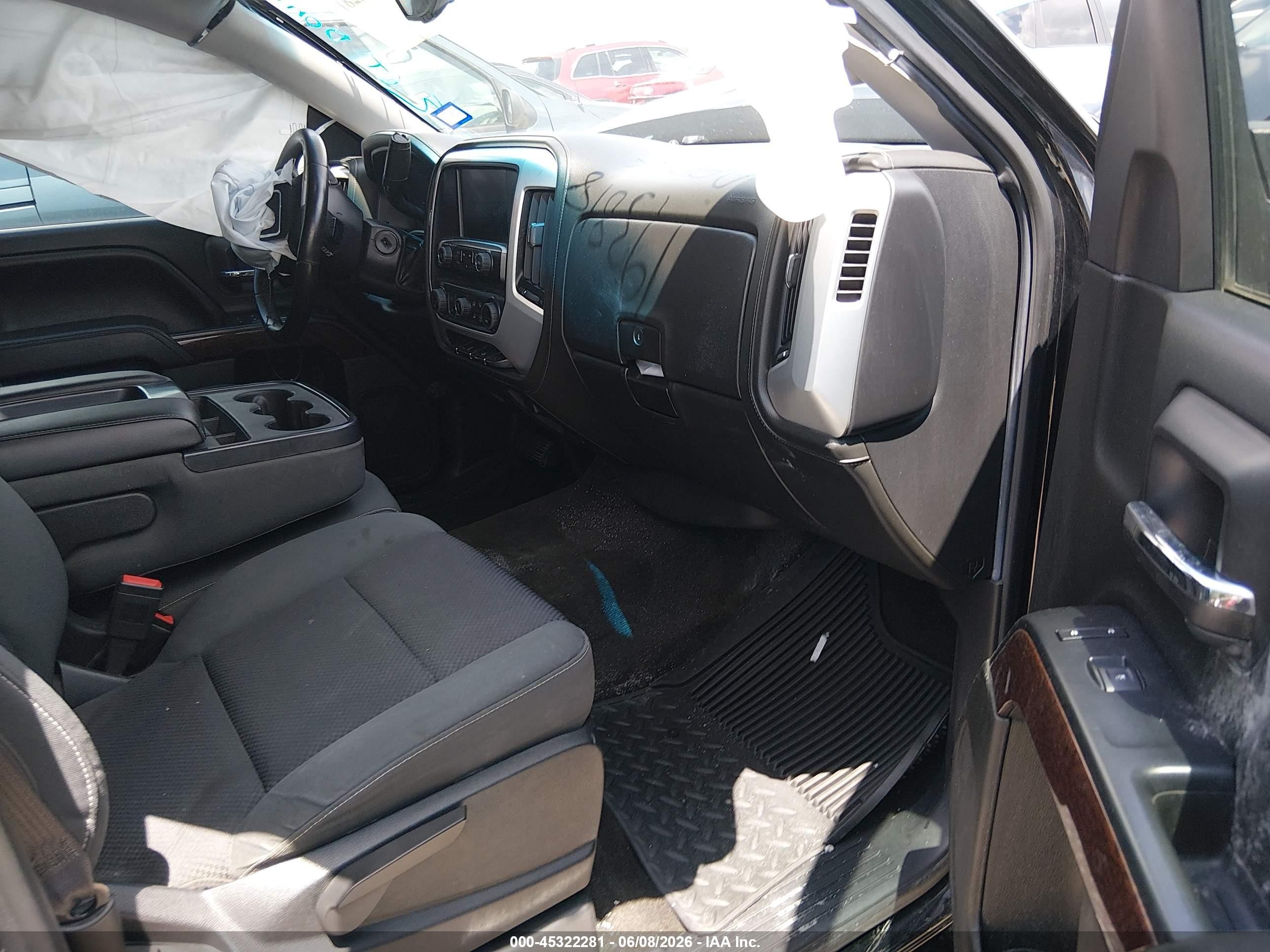 2015 Gmc Sierra 1500 Sle Black vin: 3GTP1UEC8FG415982