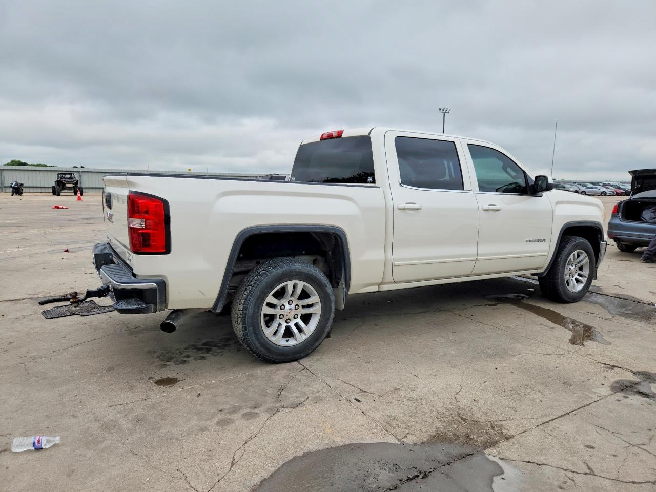 2014 Gmc Sierra C1500 Sle White vin: 3GTP1UEC9EG551567