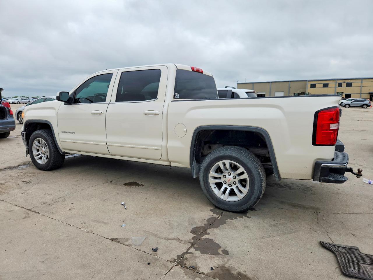 2014 Gmc Sierra C1500 Sle White vin: 3GTP1UEC9EG551567