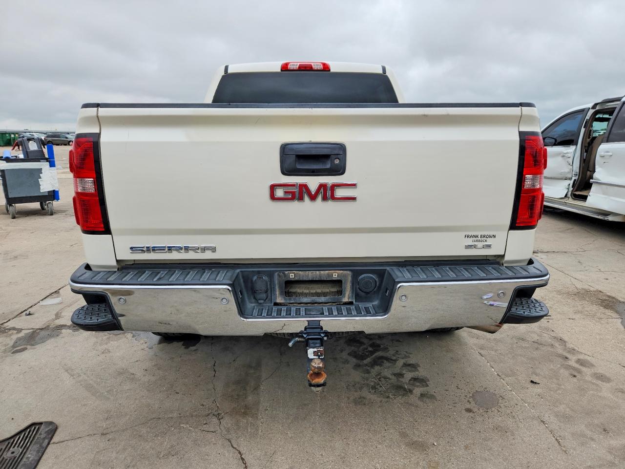 2014 Gmc Sierra C1500 Sle White vin: 3GTP1UEC9EG551567