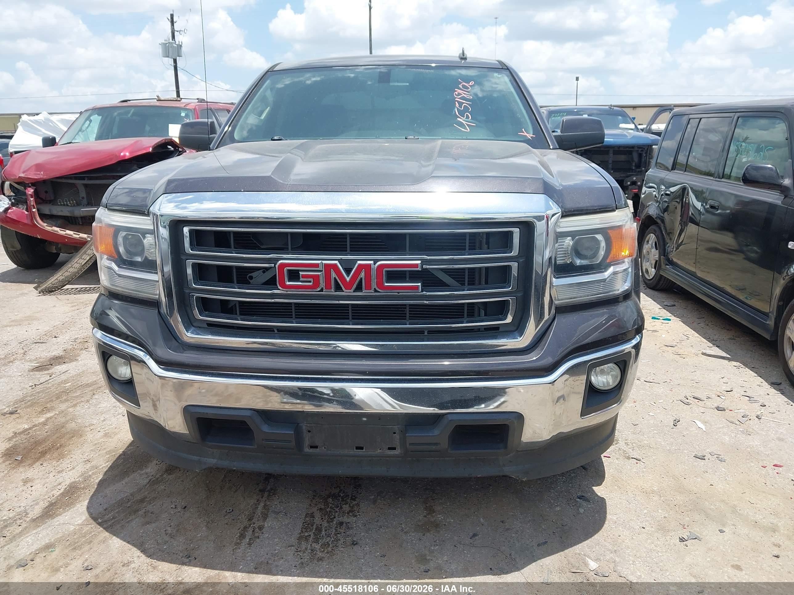 2014 Gmc Sierra 1500 Sle Black vin: 3GTP1UEC9EG552198