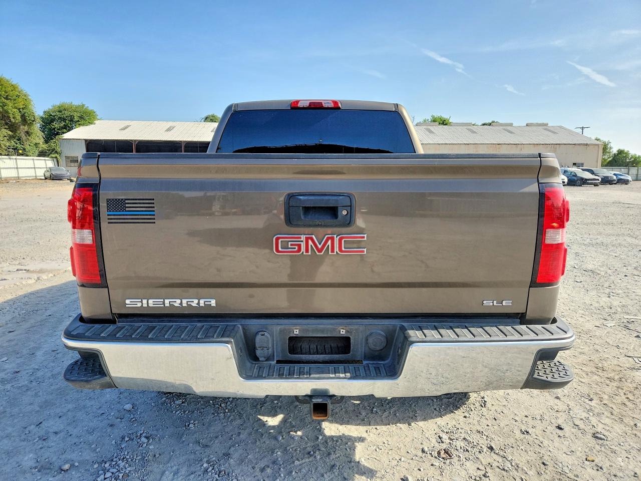 2015 Gmc Sierra C1500 Sle Коричневый vin: 3GTP1UEC9FG217718