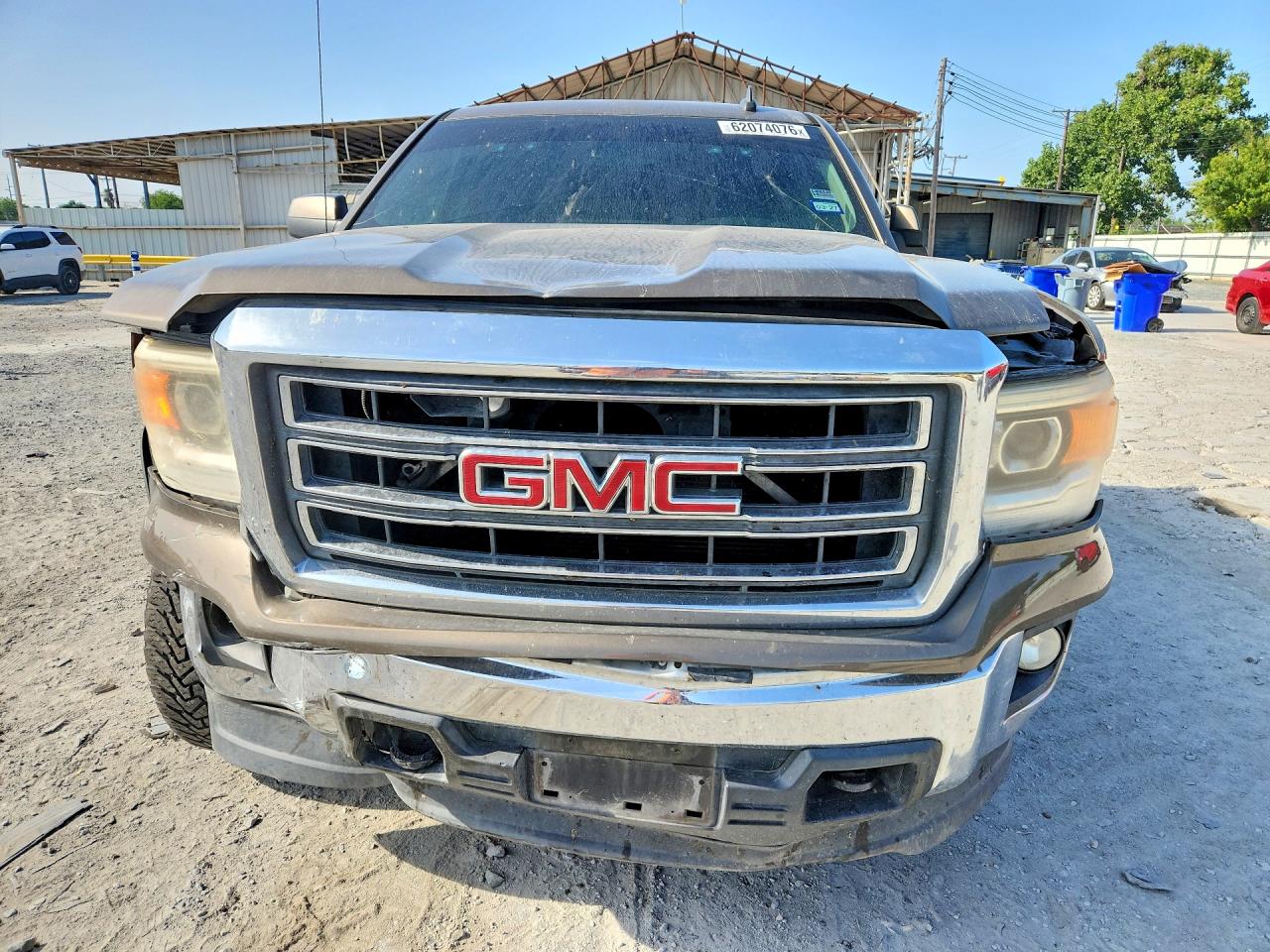 2015 Gmc Sierra C1500 Sle Коричневый vin: 3GTP1UEC9FG217718