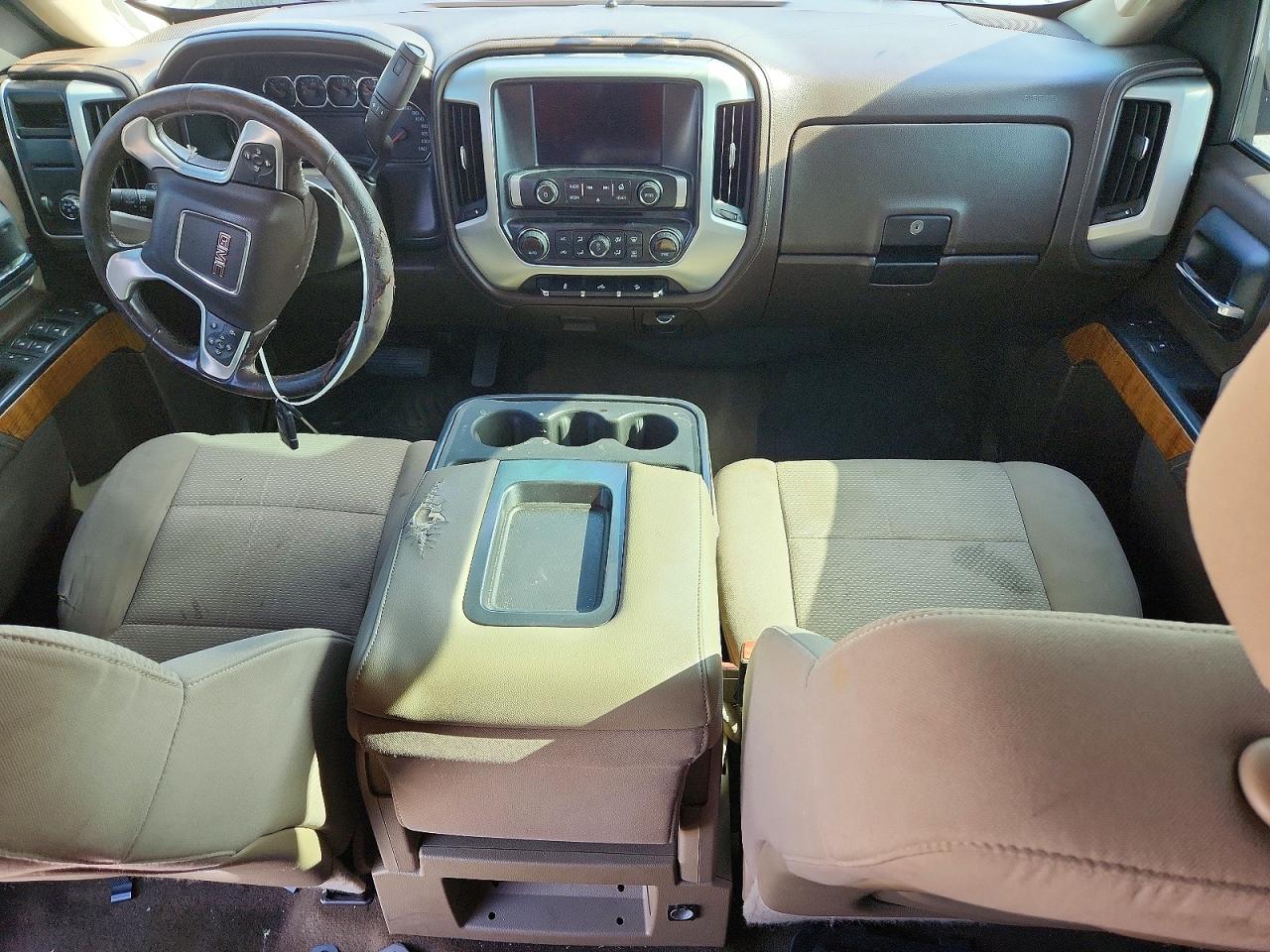 2015 Gmc Sierra C1500 Sle Коричневый vin: 3GTP1UEC9FG217718