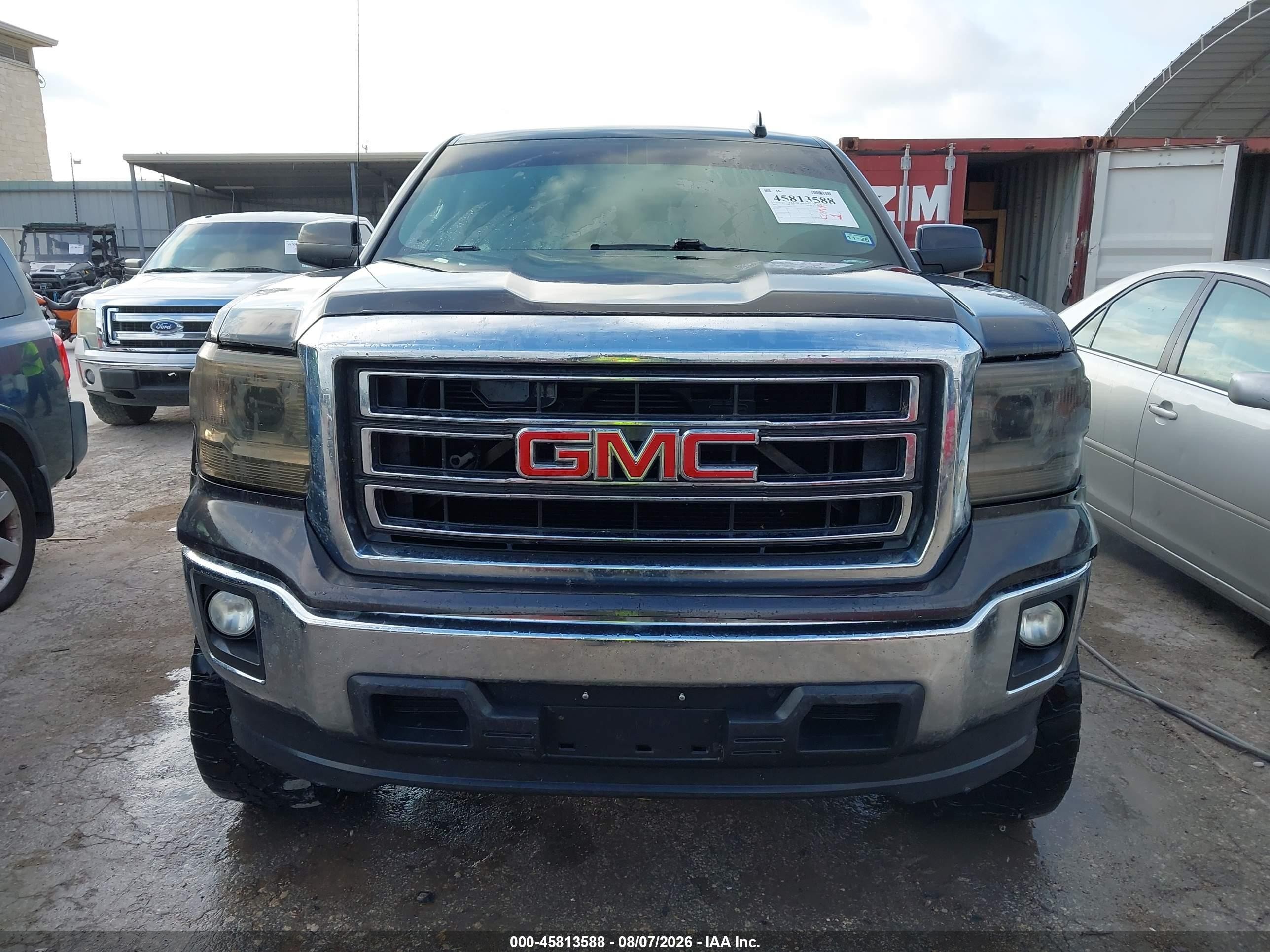 2015 Gmc Sierra 1500 Sle Black vin: 3GTP1UECXFG117272