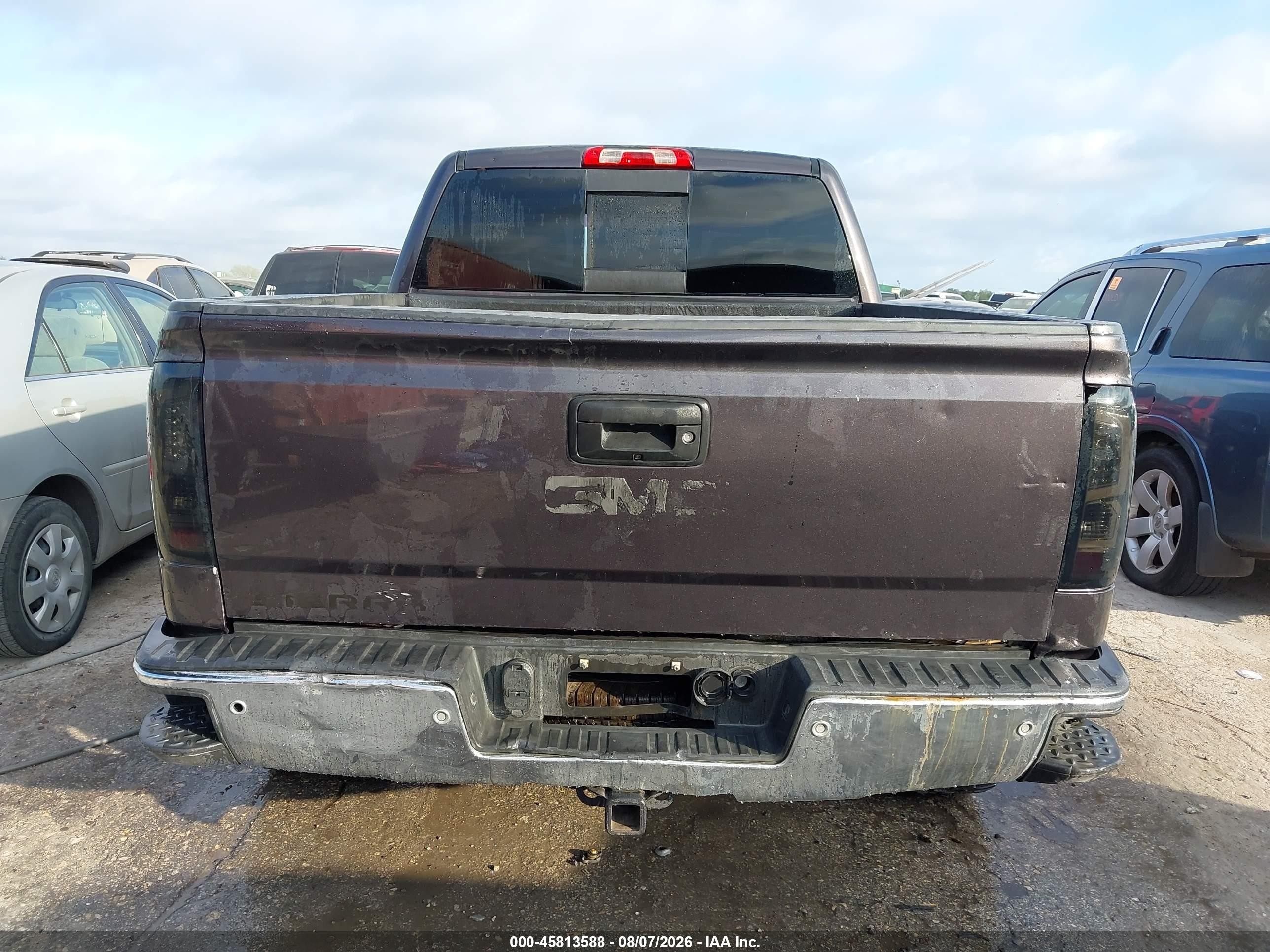 2015 Gmc Sierra 1500 Sle Black vin: 3GTP1UECXFG117272