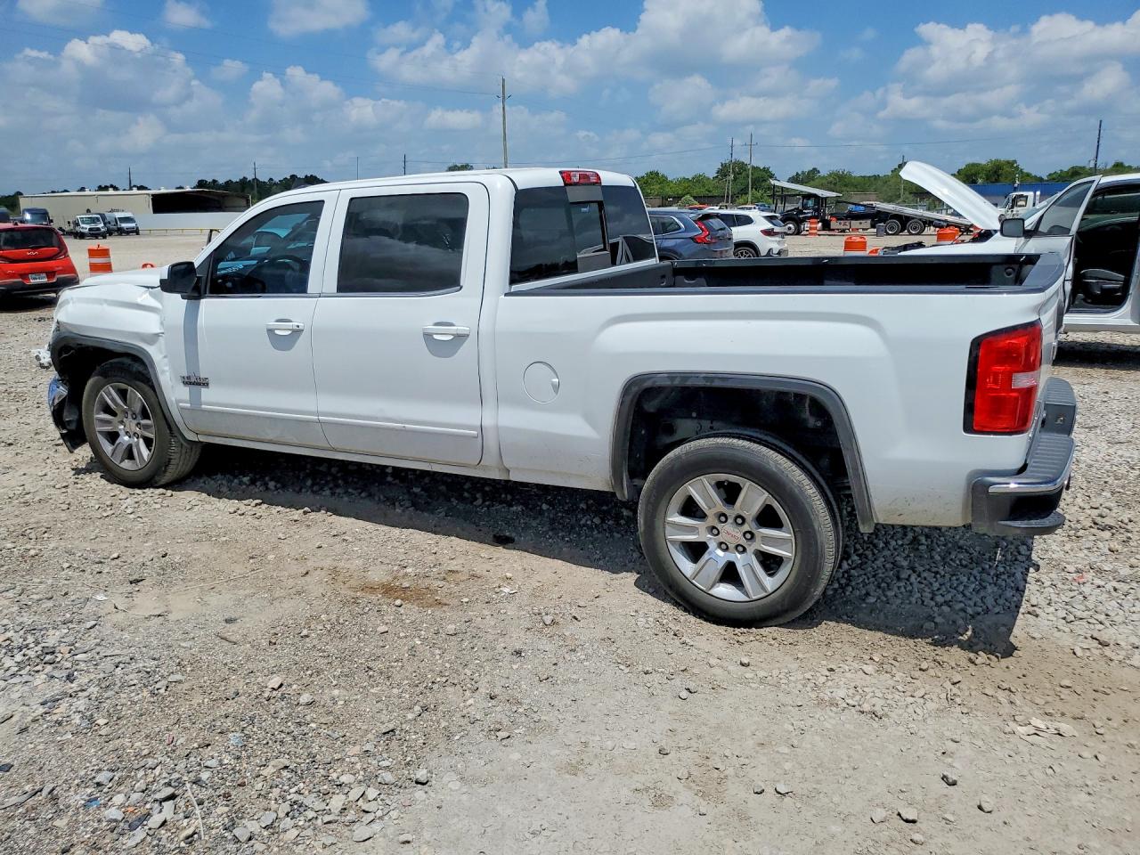 2015 Gmc Sierra C1500 Sle Белый vin: 3GTP1UECXFG269357