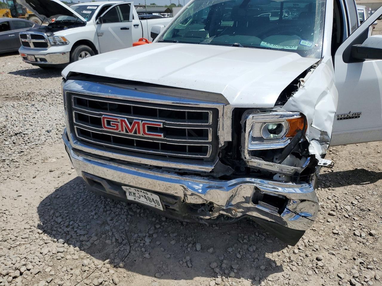 2015 Gmc Sierra C1500 Sle Белый vin: 3GTP1UECXFG269357