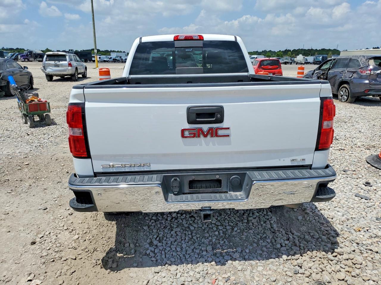 2015 Gmc Sierra C1500 Sle Белый vin: 3GTP1UECXFG269357