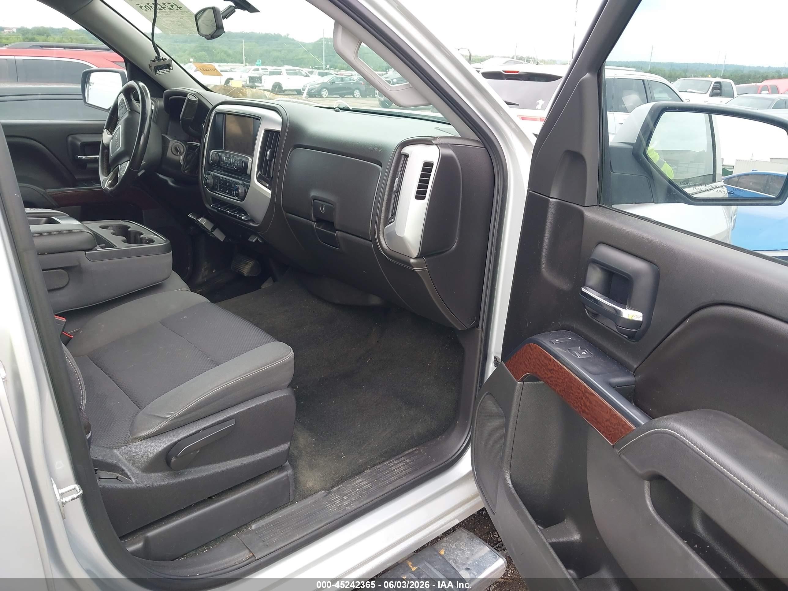 2014 Gmc Sierra 1500 Sle Silver vin: 3GTP1UEH1EG299857