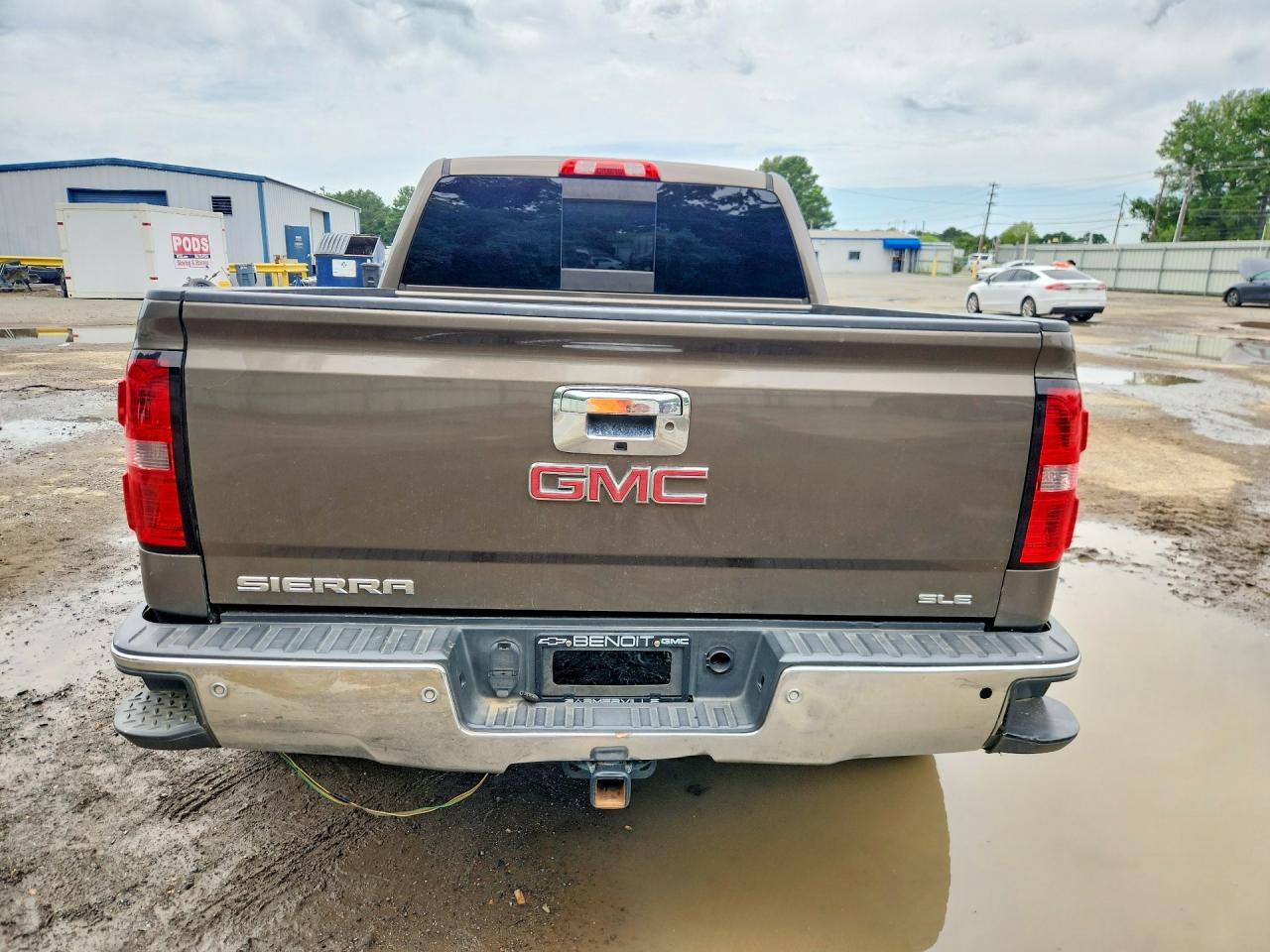 2014 Gmc Sierra C1500 Sle Brown vin: 3GTP1UEH2EG189805