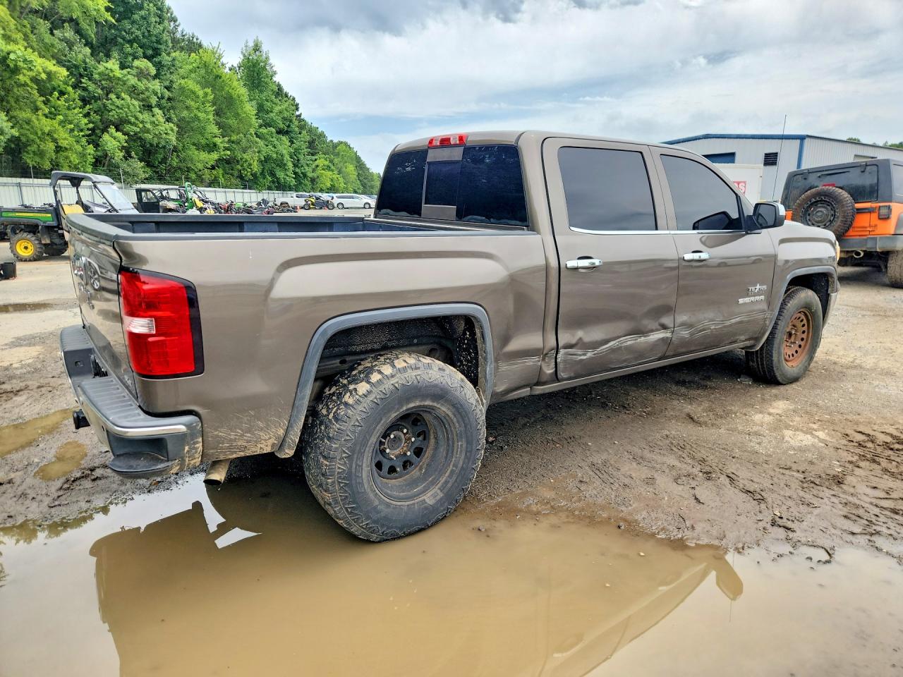 2014 Gmc Sierra C1500 Sle Brown vin: 3GTP1UEH2EG189805