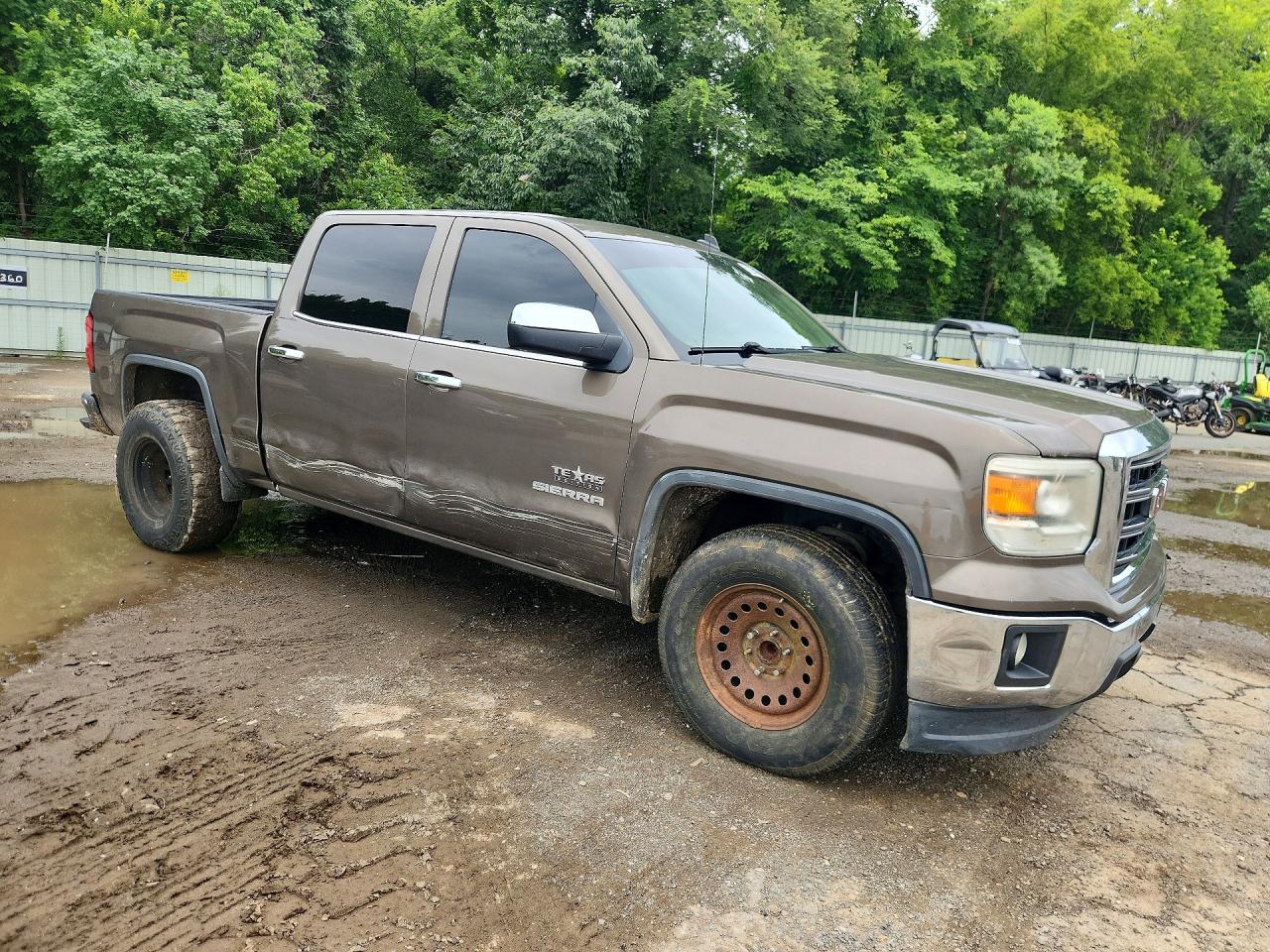 2014 Gmc Sierra C1500 Sle Brown vin: 3GTP1UEH2EG189805