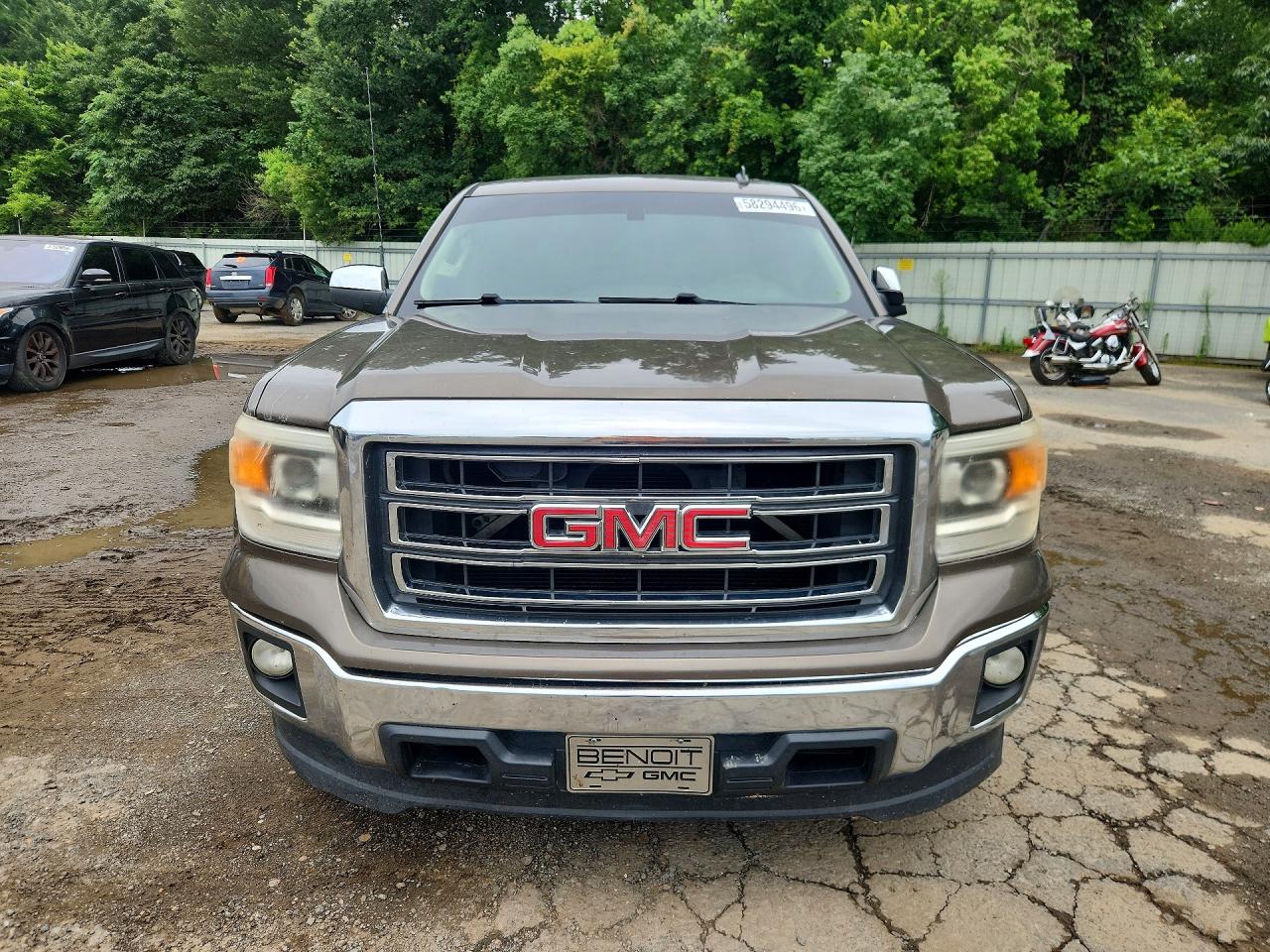 2014 Gmc Sierra C1500 Sle Brown vin: 3GTP1UEH2EG189805