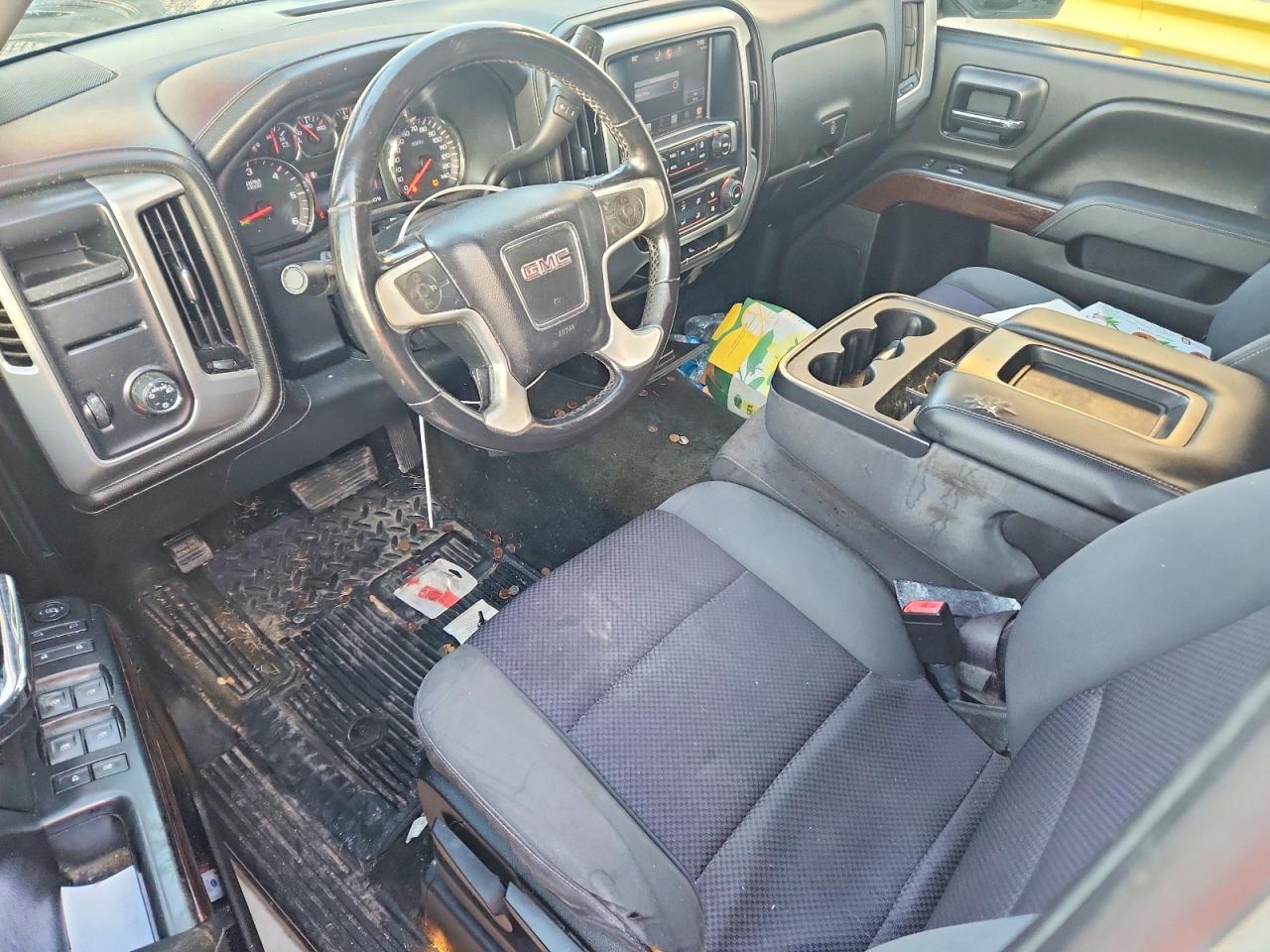2014 Gmc Sierra C1500 Sle White vin: 3GTP1UEH3EG193605