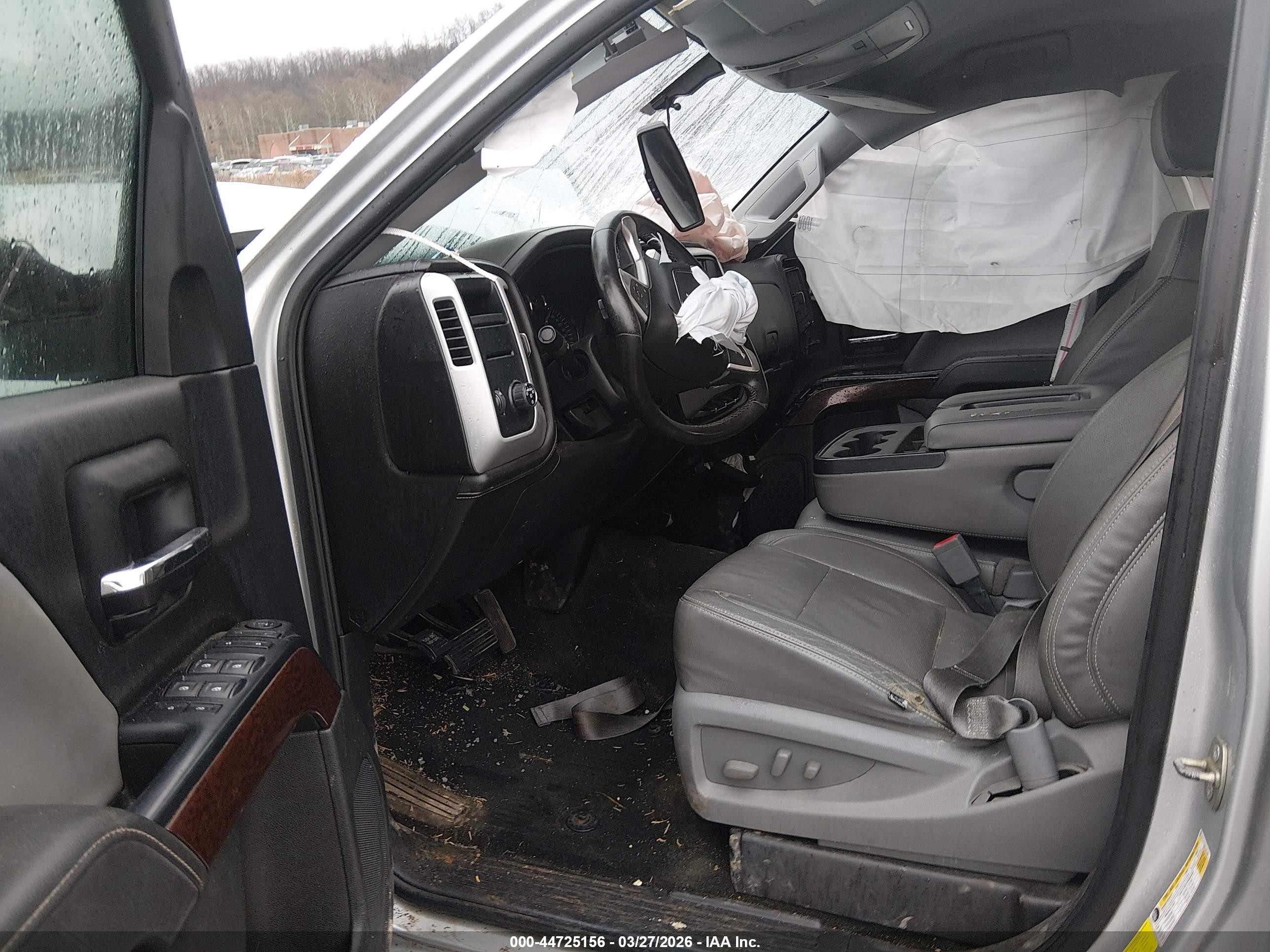 2014 Gmc Sierra 1500 Sle Silver vin: 3GTP1UEH5EG224188