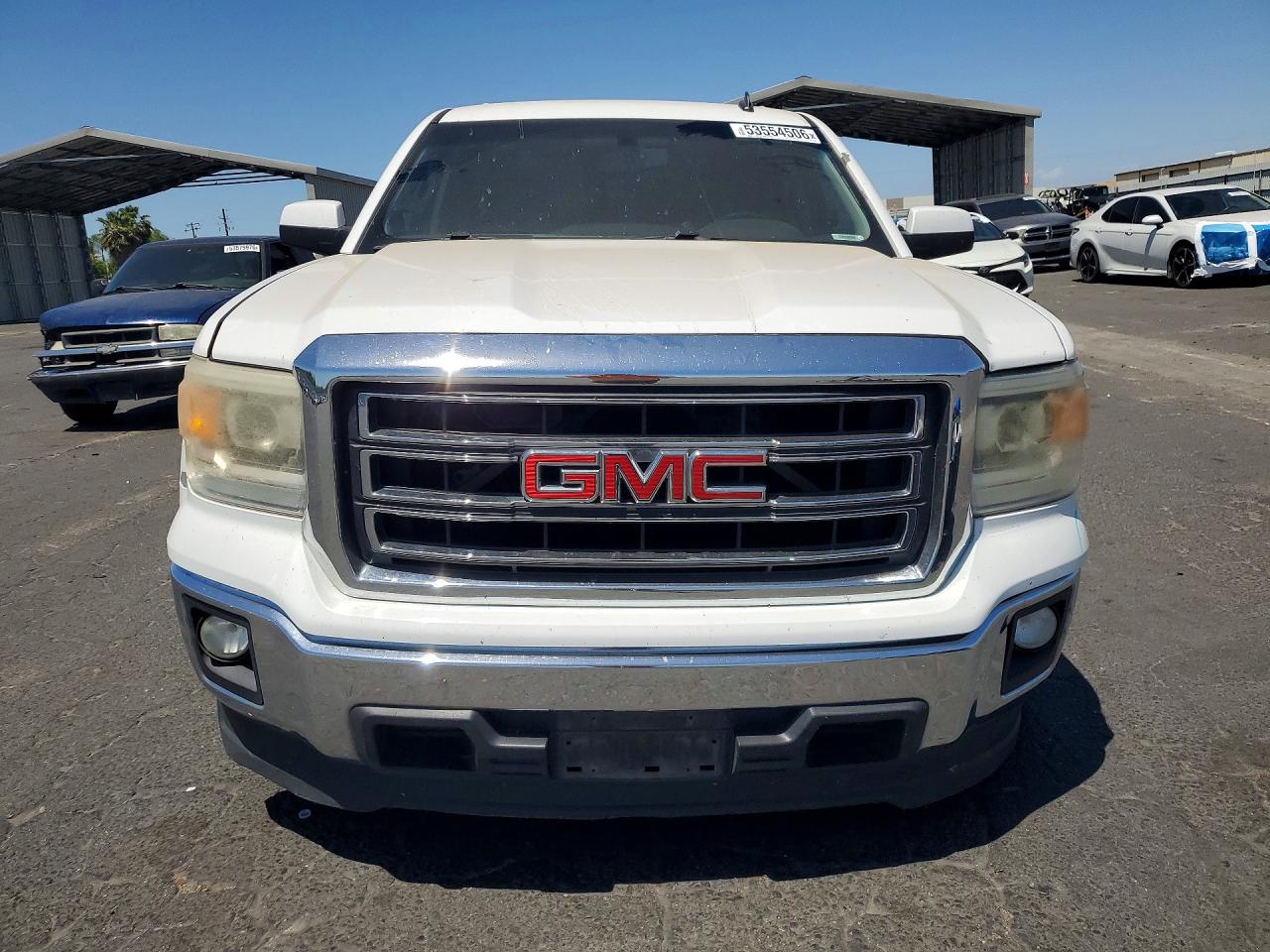 2014 Gmc Sierra C1500 Sle White vin: 3GTP1UEH5EG279336