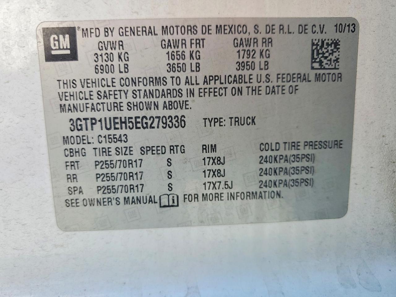 2014 Gmc Sierra C1500 Sle White vin: 3GTP1UEH5EG279336