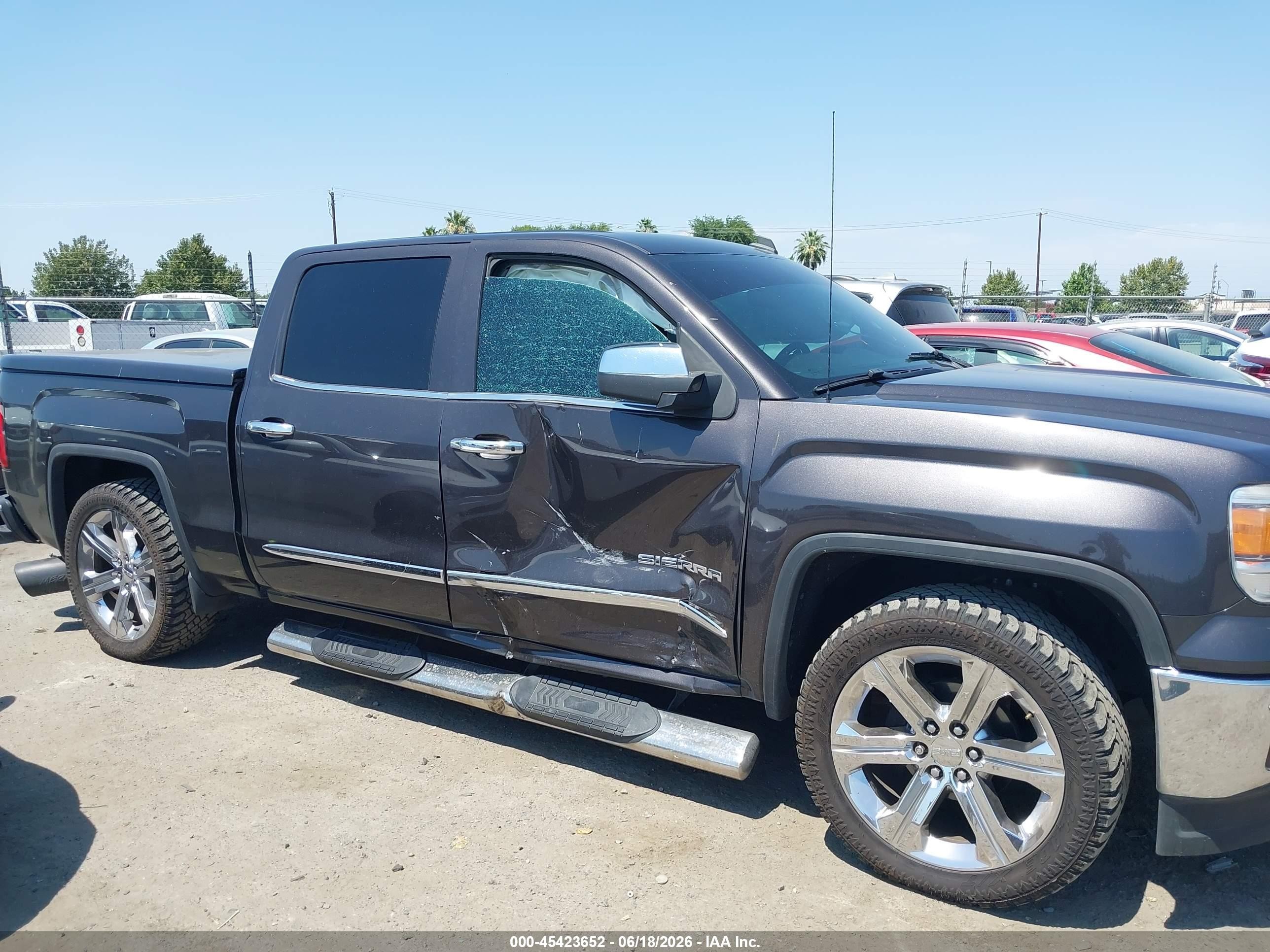 2014 Gmc Sierra 1500 Sle Gray vin: 3GTP1UEH7EG263395