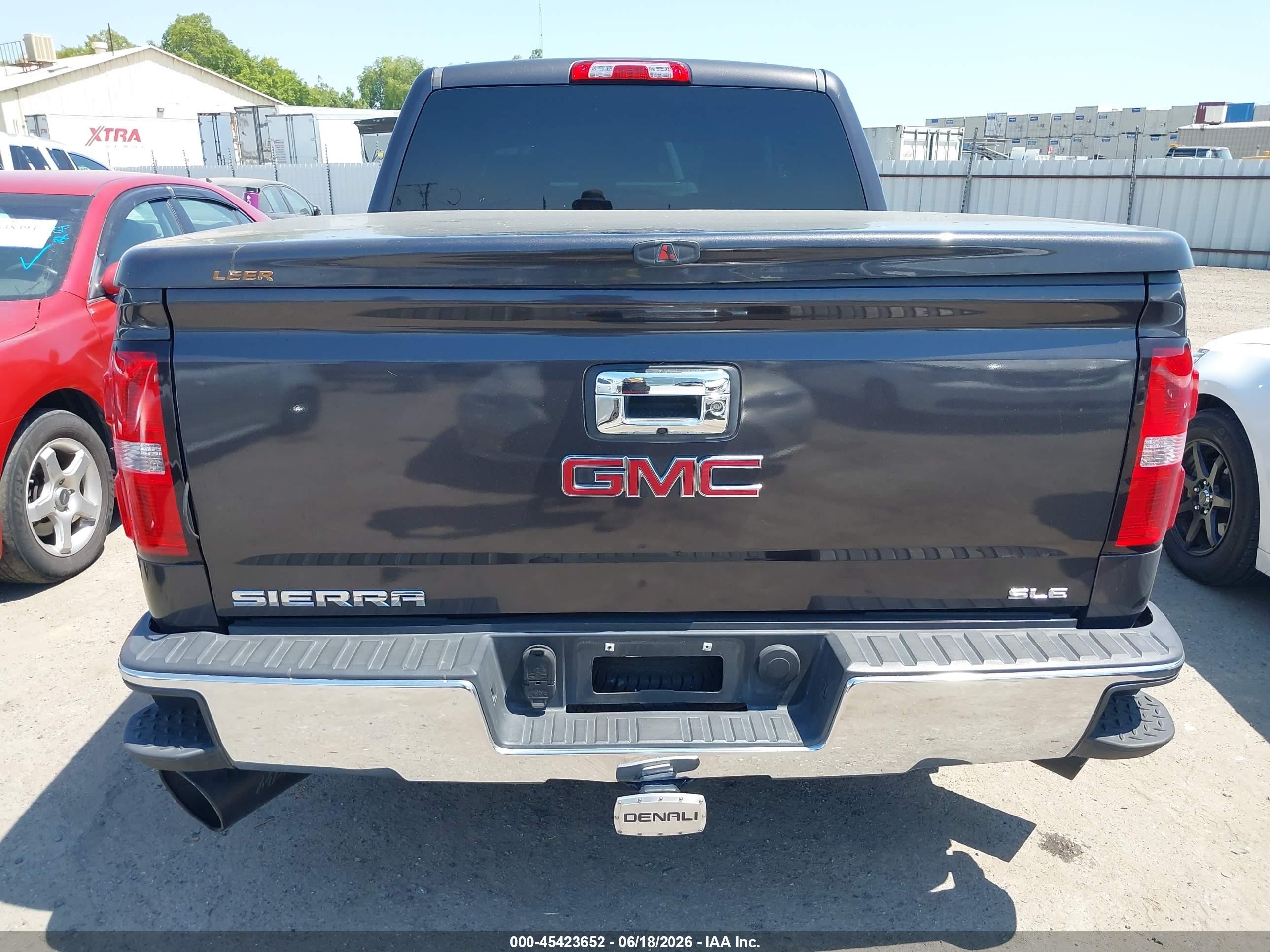 2014 Gmc Sierra 1500 Sle Gray vin: 3GTP1UEH7EG263395