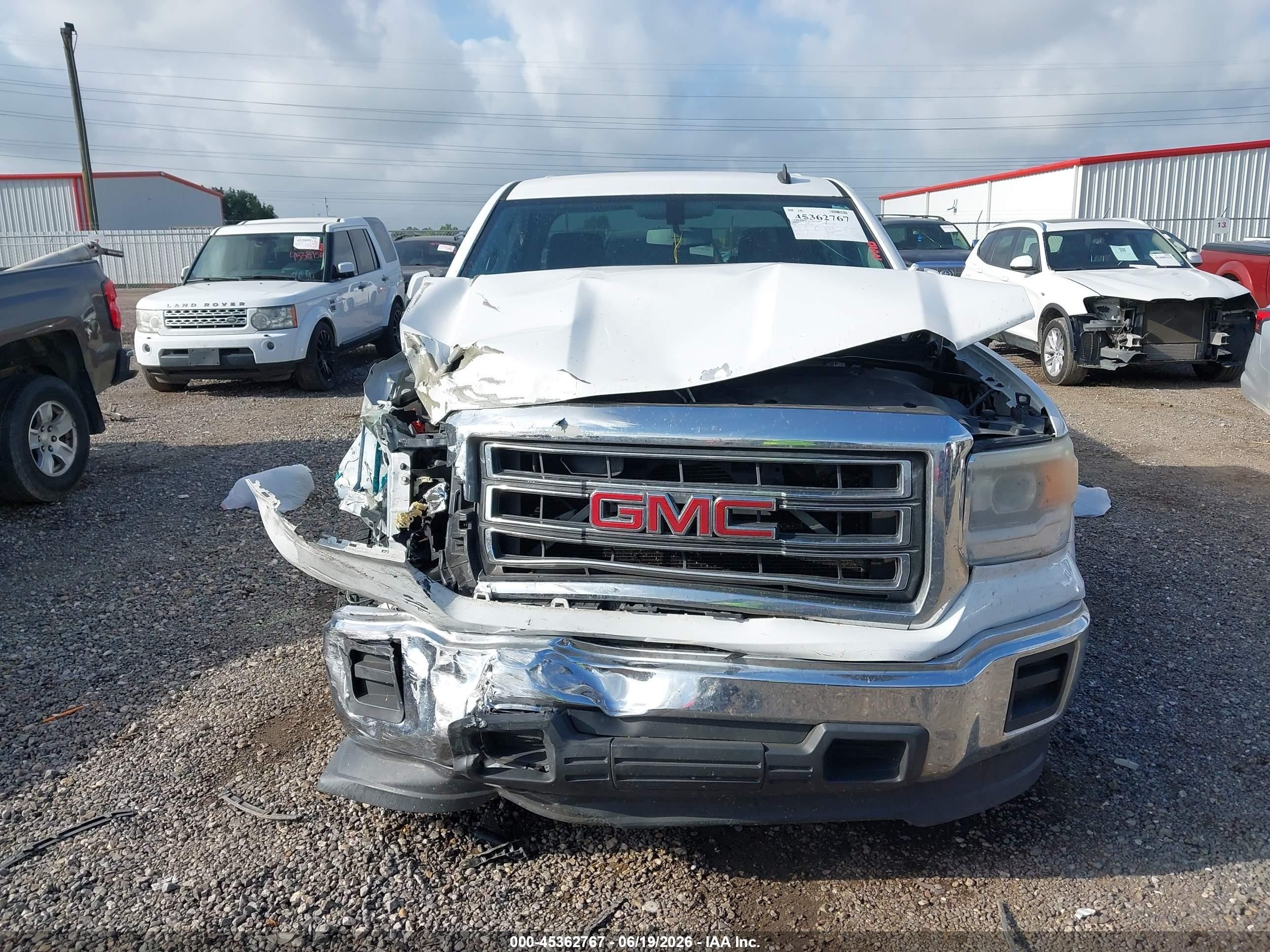 2014 Gmc Sierra 1500 Sle Белый vin: 3GTP1UEH8EG392780