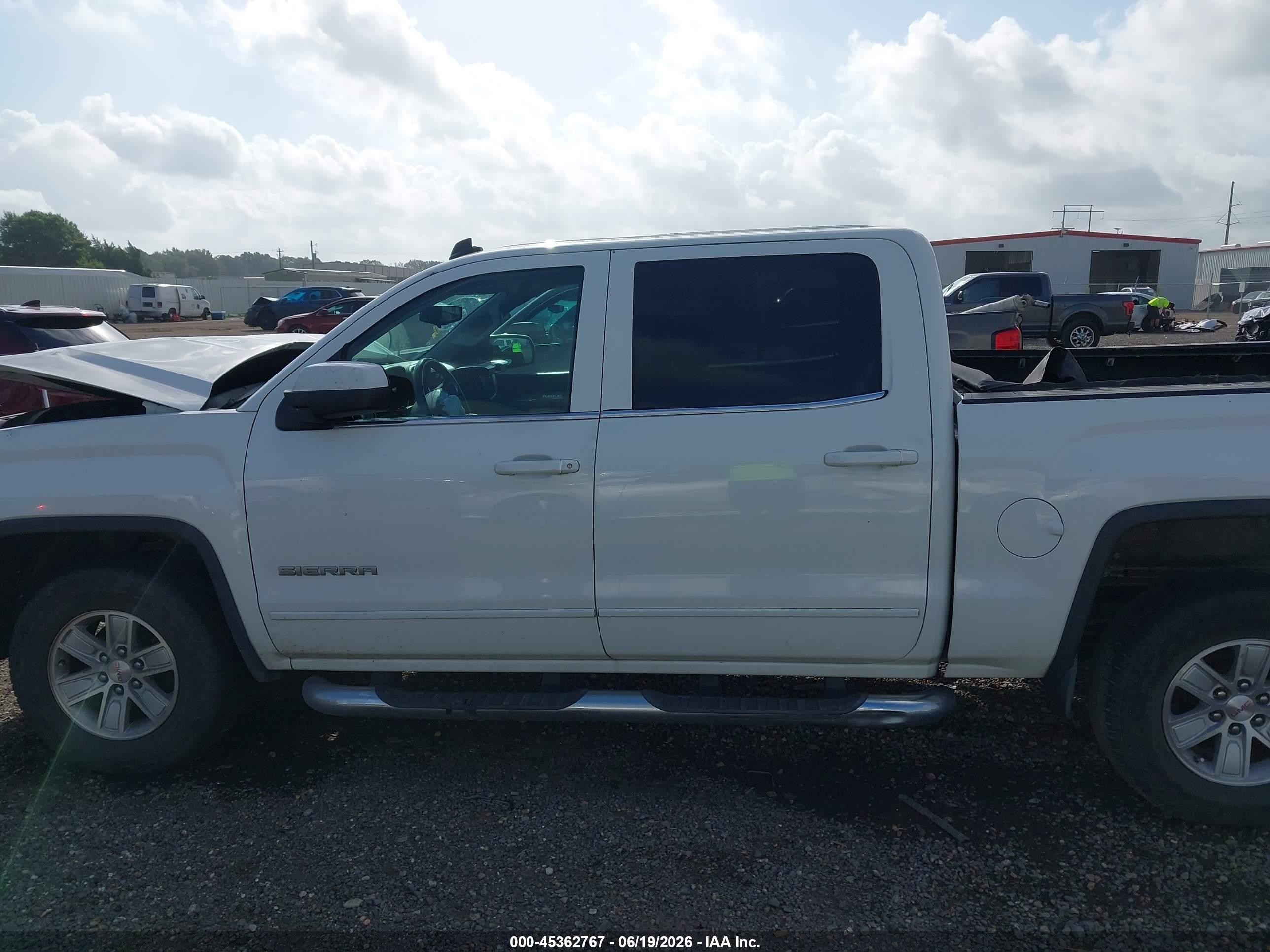 2014 Gmc Sierra 1500 Sle Белый vin: 3GTP1UEH8EG392780