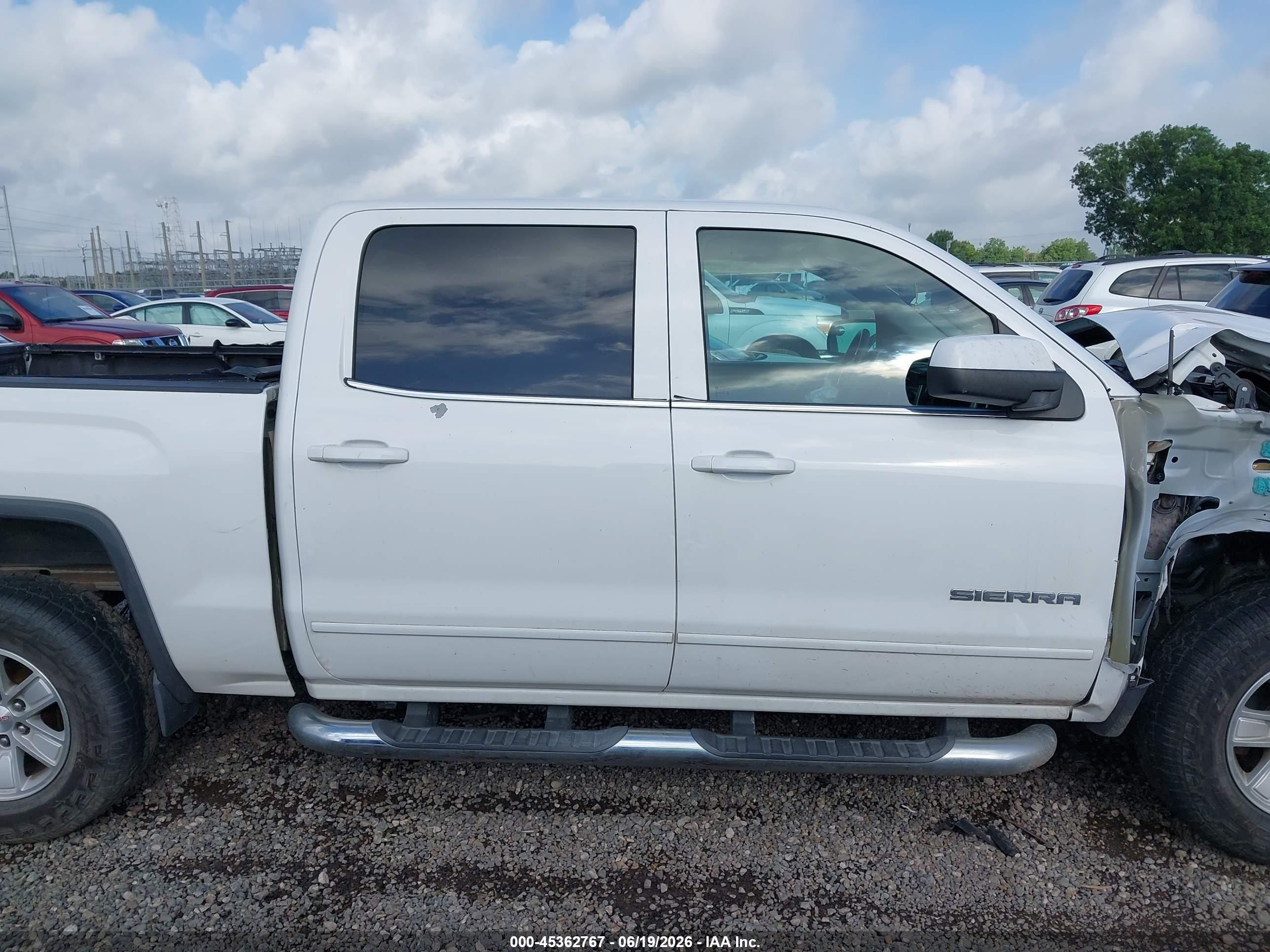 2014 Gmc Sierra 1500 Sle Белый vin: 3GTP1UEH8EG392780
